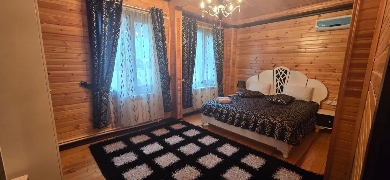 Bed in Deluxe Park Qusar Resort & Spa Hotel