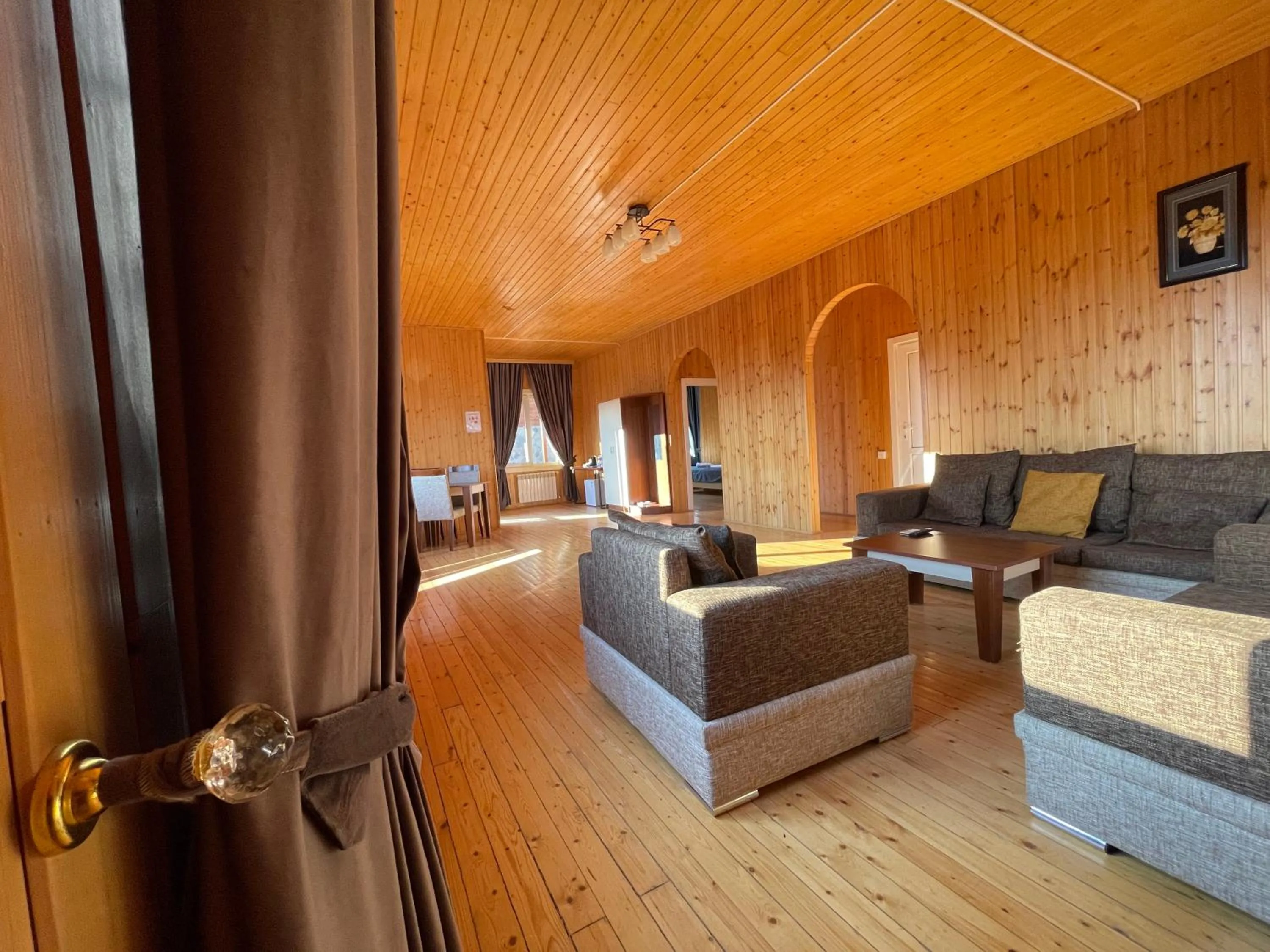 Living room in Deluxe Park Qusar Resort & Spa Hotel