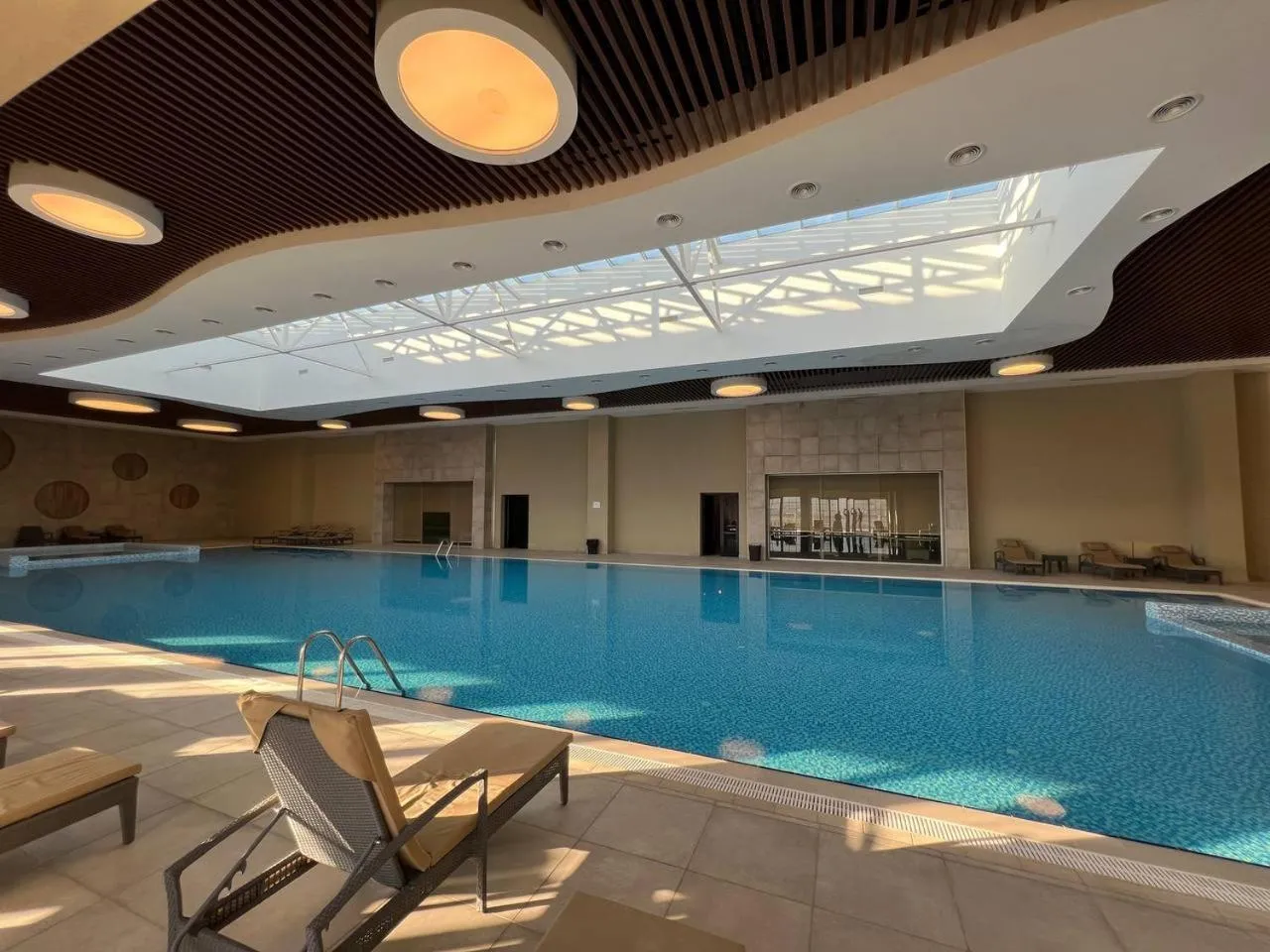 Pool view in Deluxe Park Qusar Resort & Spa Hotel