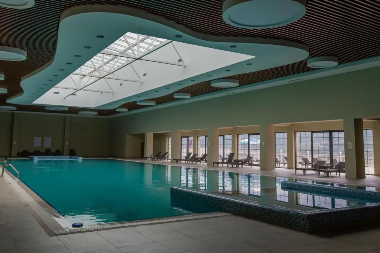 Swimming pool in Deluxe Park Qusar Resort & Spa Hotel
