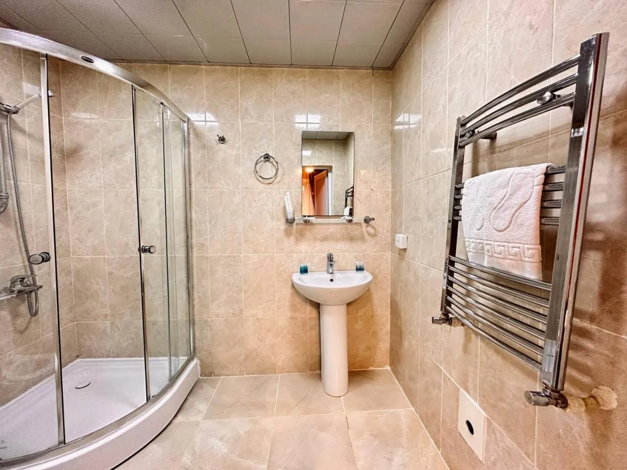 Bathroom in Deluxe Park Qusar Resort & Spa Hotel