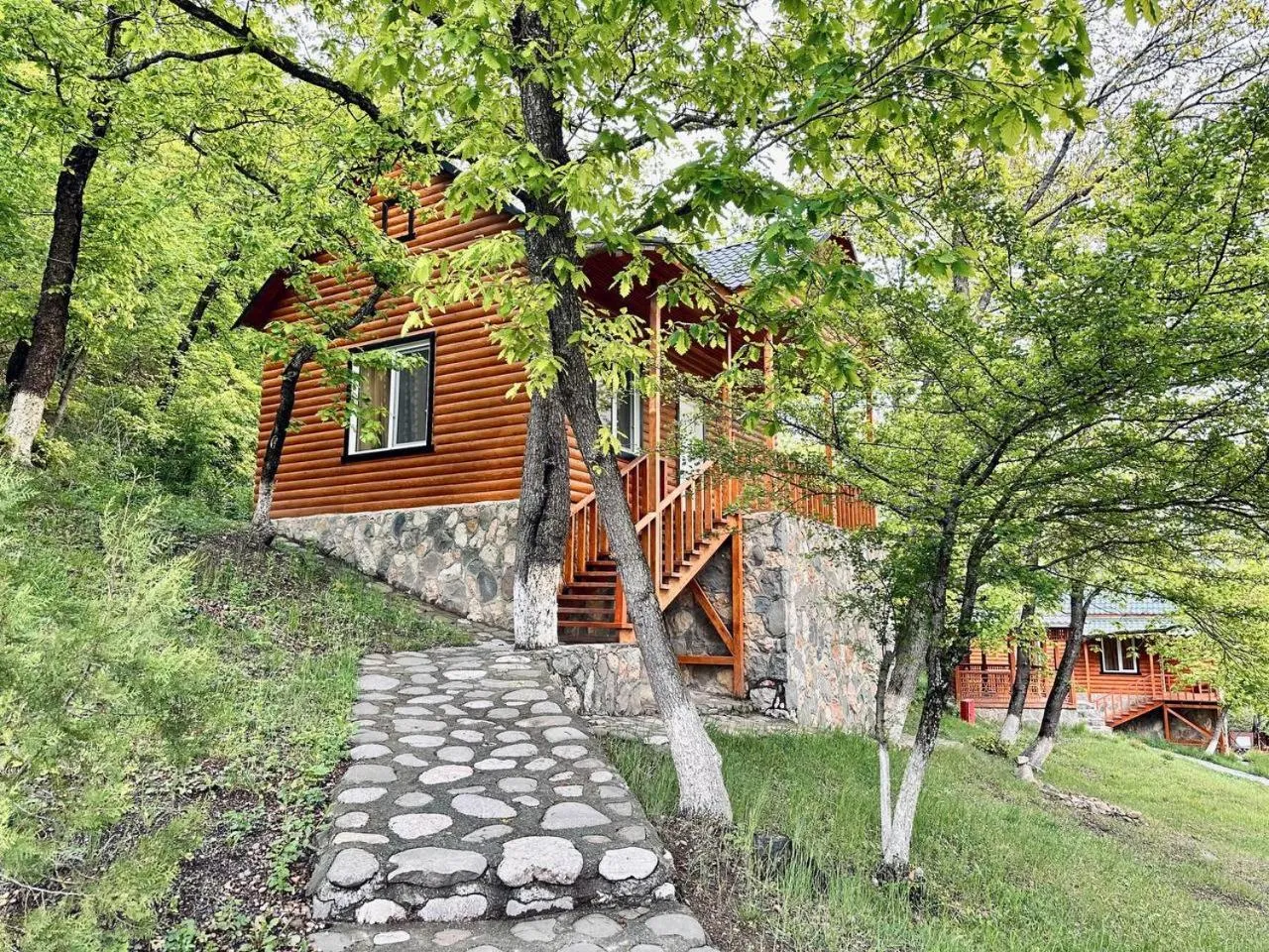 Property building in Deluxe Park Qusar Resort & Spa Hotel