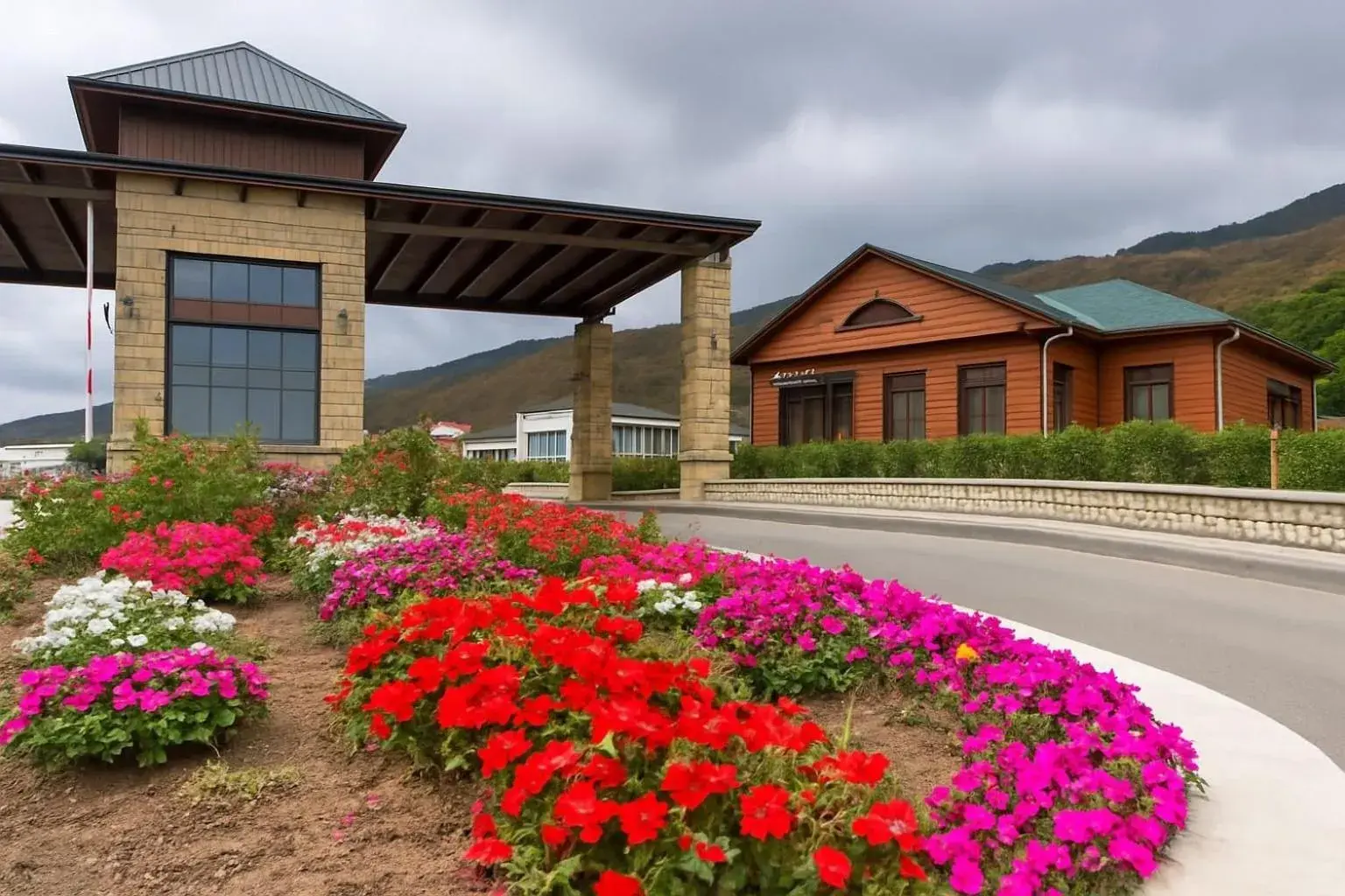 Property building in Deluxe Park Qusar Resort & Spa Hotel Property building in Deluxe Park Qusar Resort & Spa Hotel