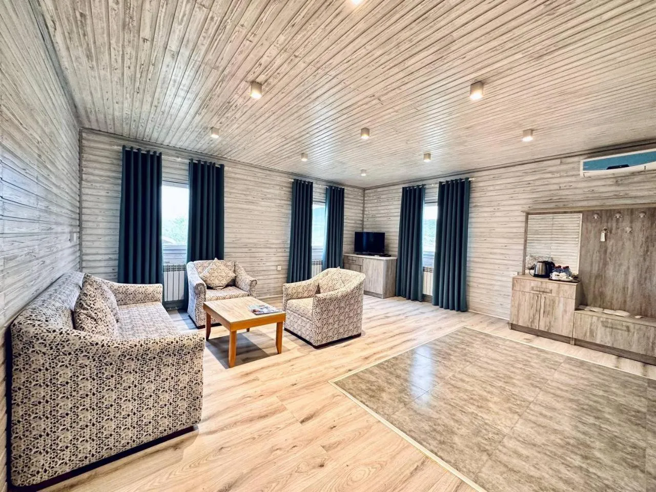 Living room in Deluxe Park Qusar Resort & Spa Hotel