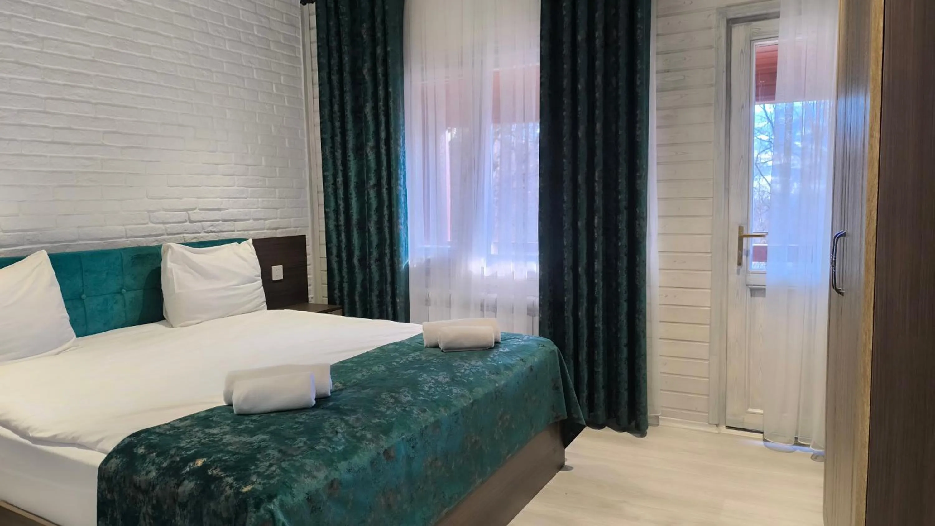 Bedroom, Bed in Deluxe Park Qusar Resort & Spa Hotel