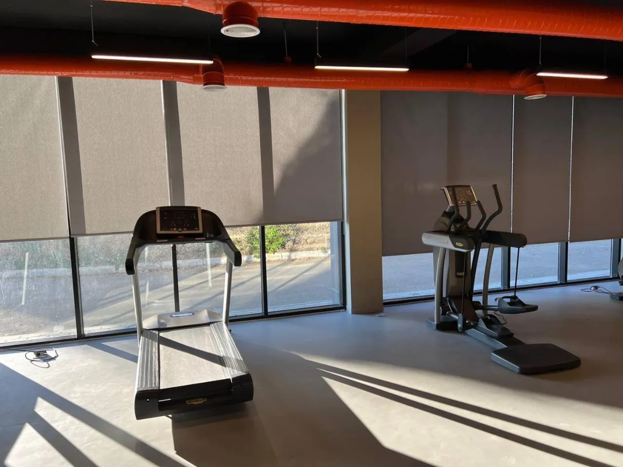 Fitness centre/facilities in Deluxe Park Qusar Resort & Spa Hotel