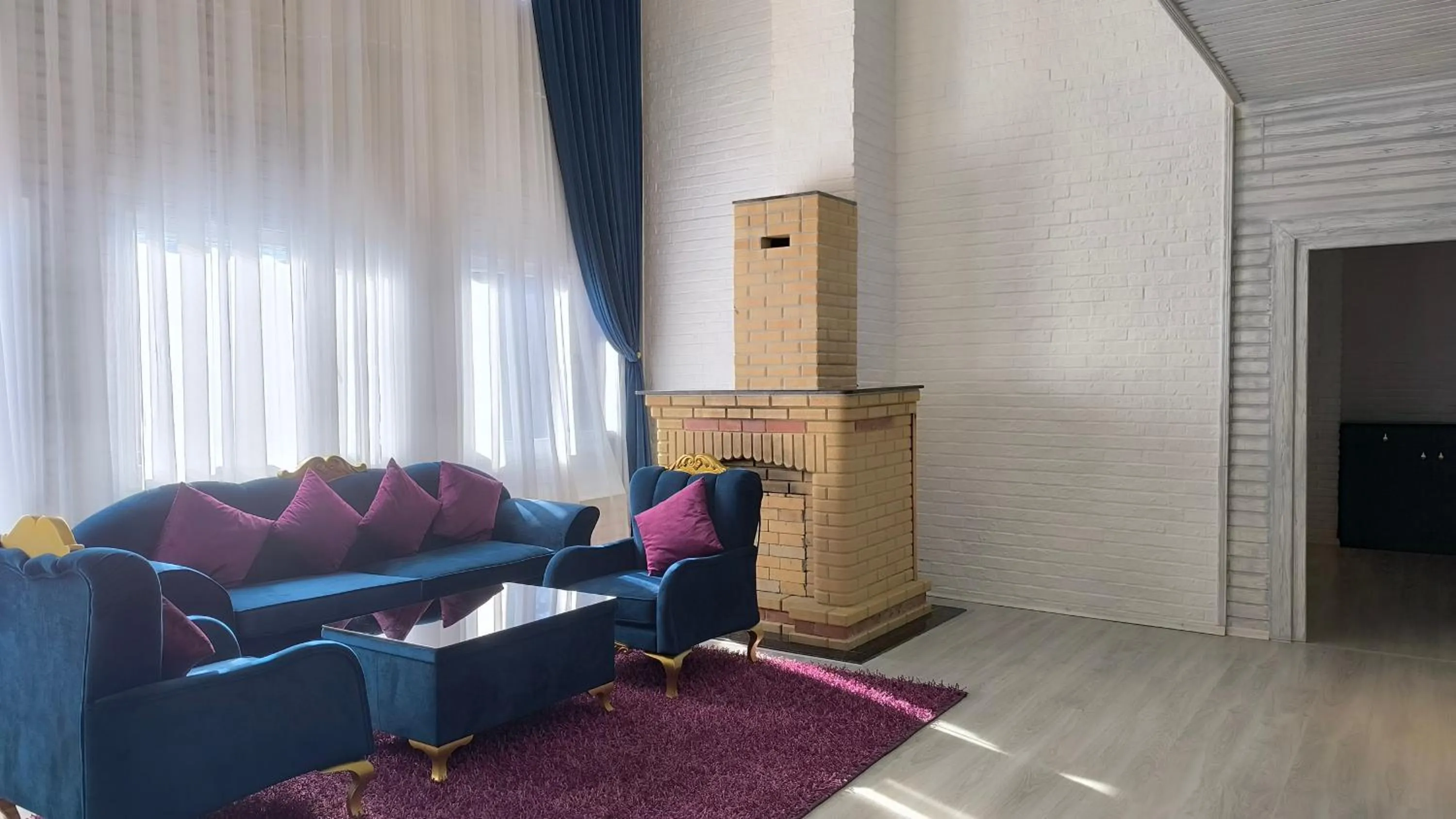 Living room in Deluxe Park Qusar Resort & Spa Hotel