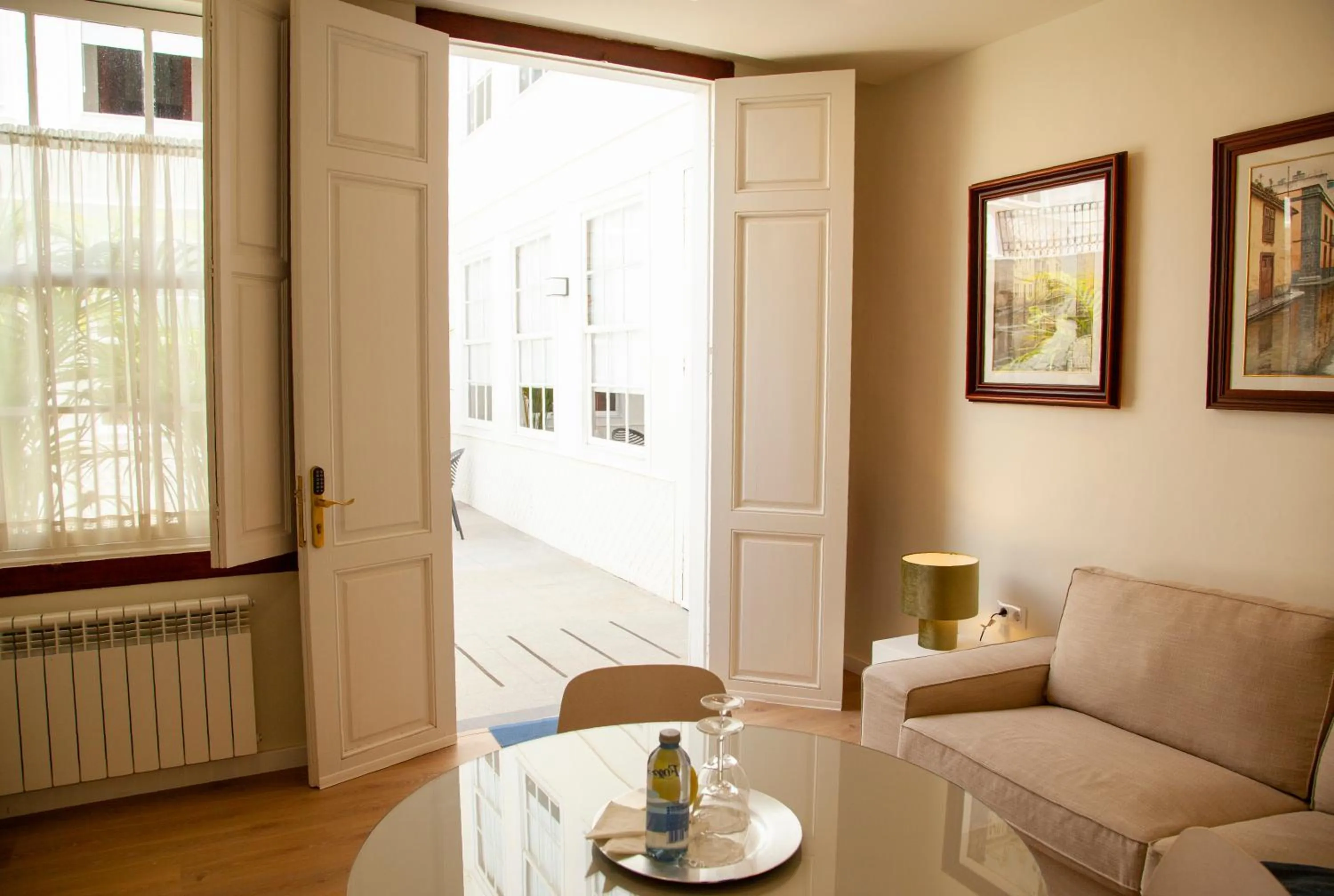 Living room in Nava Suites