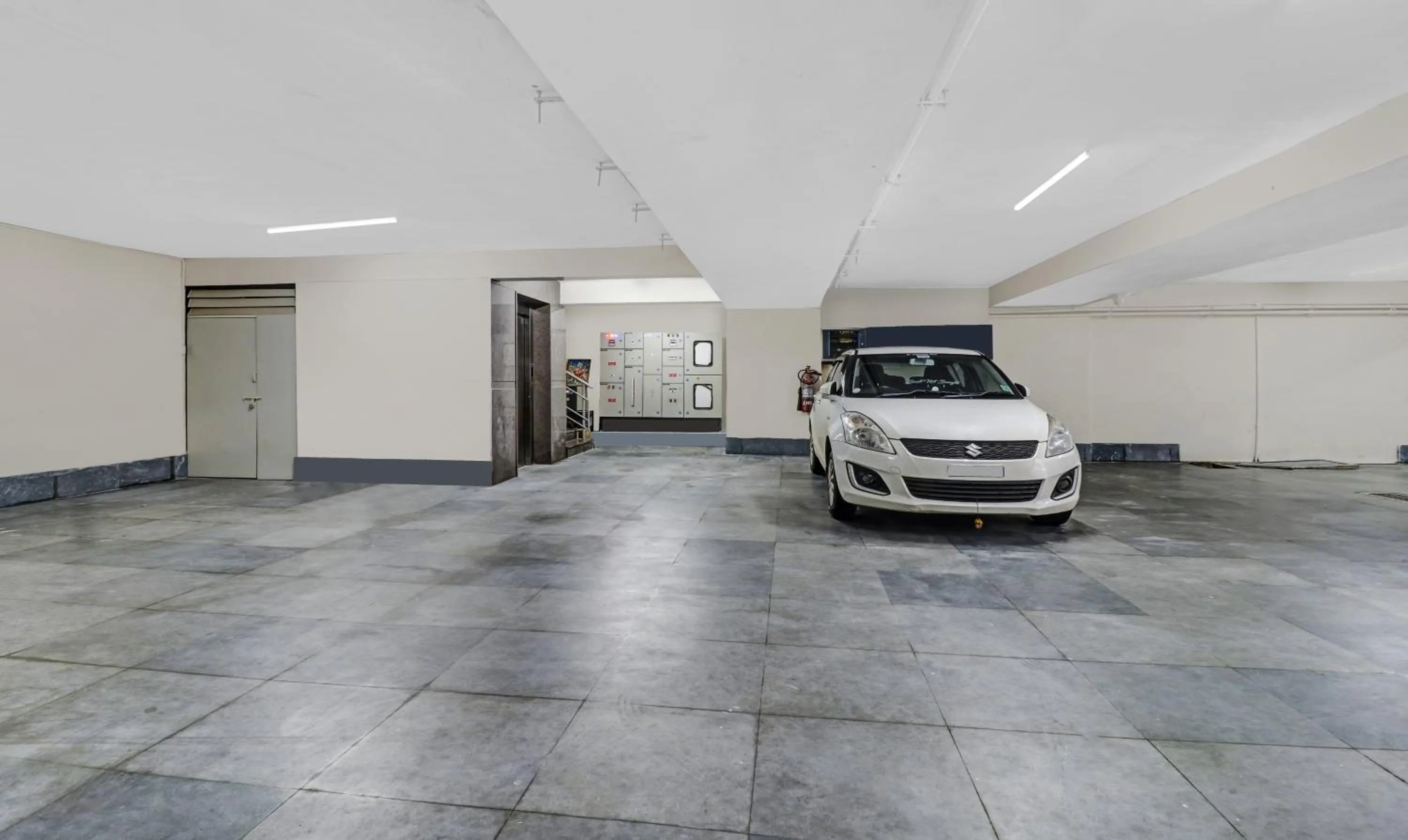 Parking in Treebo Purple Orchid Boutique