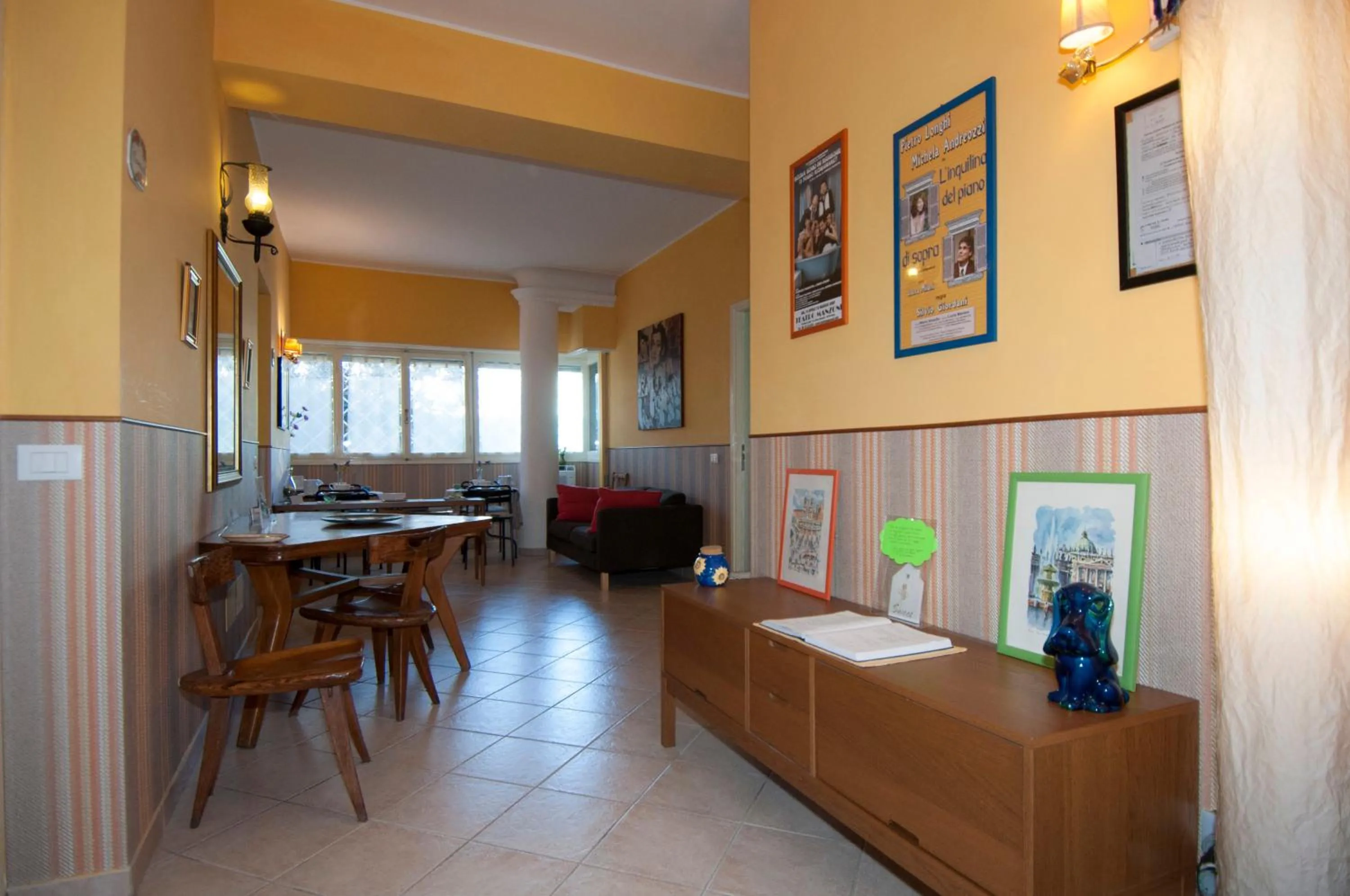 Lobby or reception in Passeggiate Romane