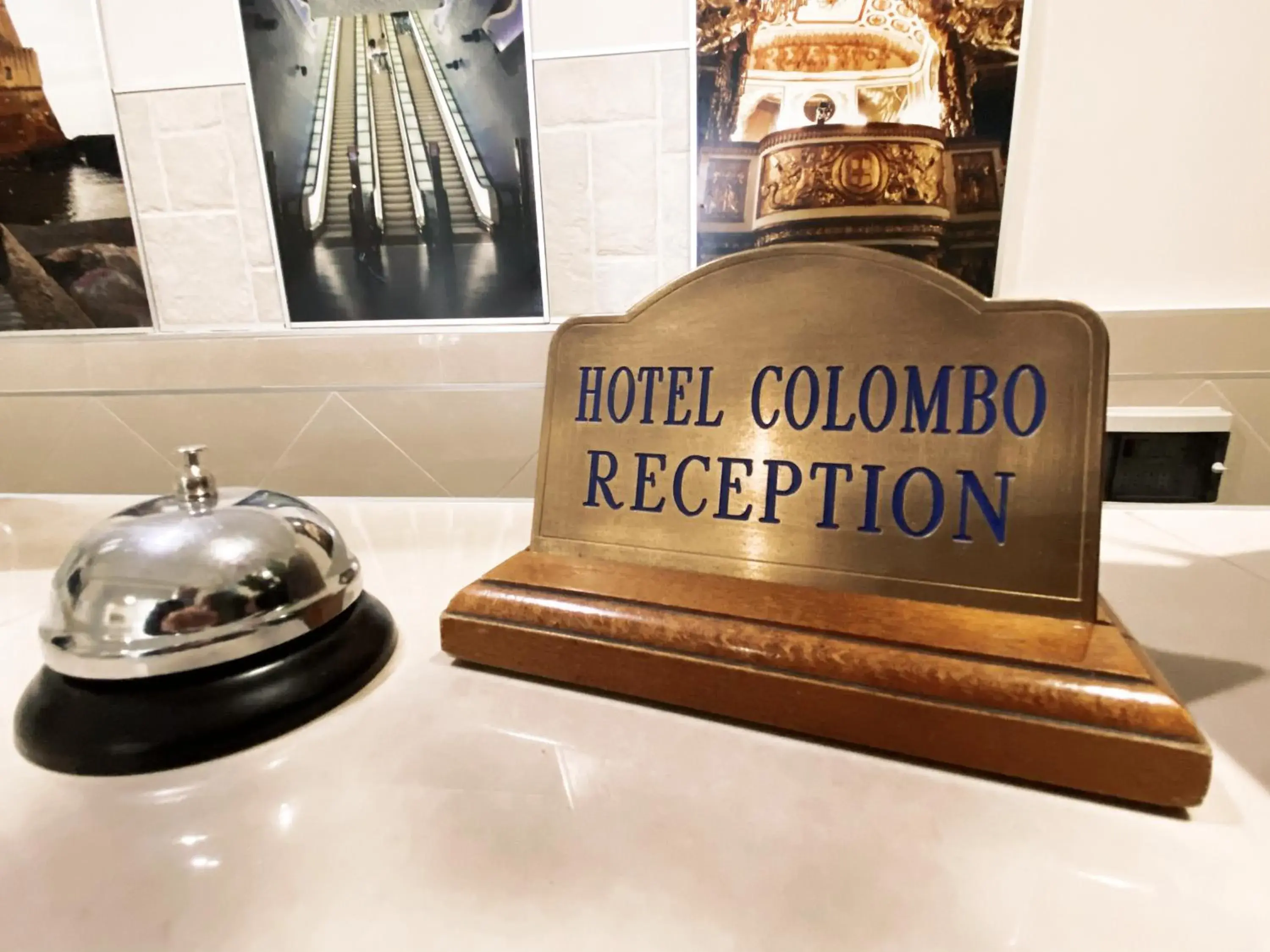 Lobby or reception in Hotel Colombo Lobby or reception in Hotel Colombo