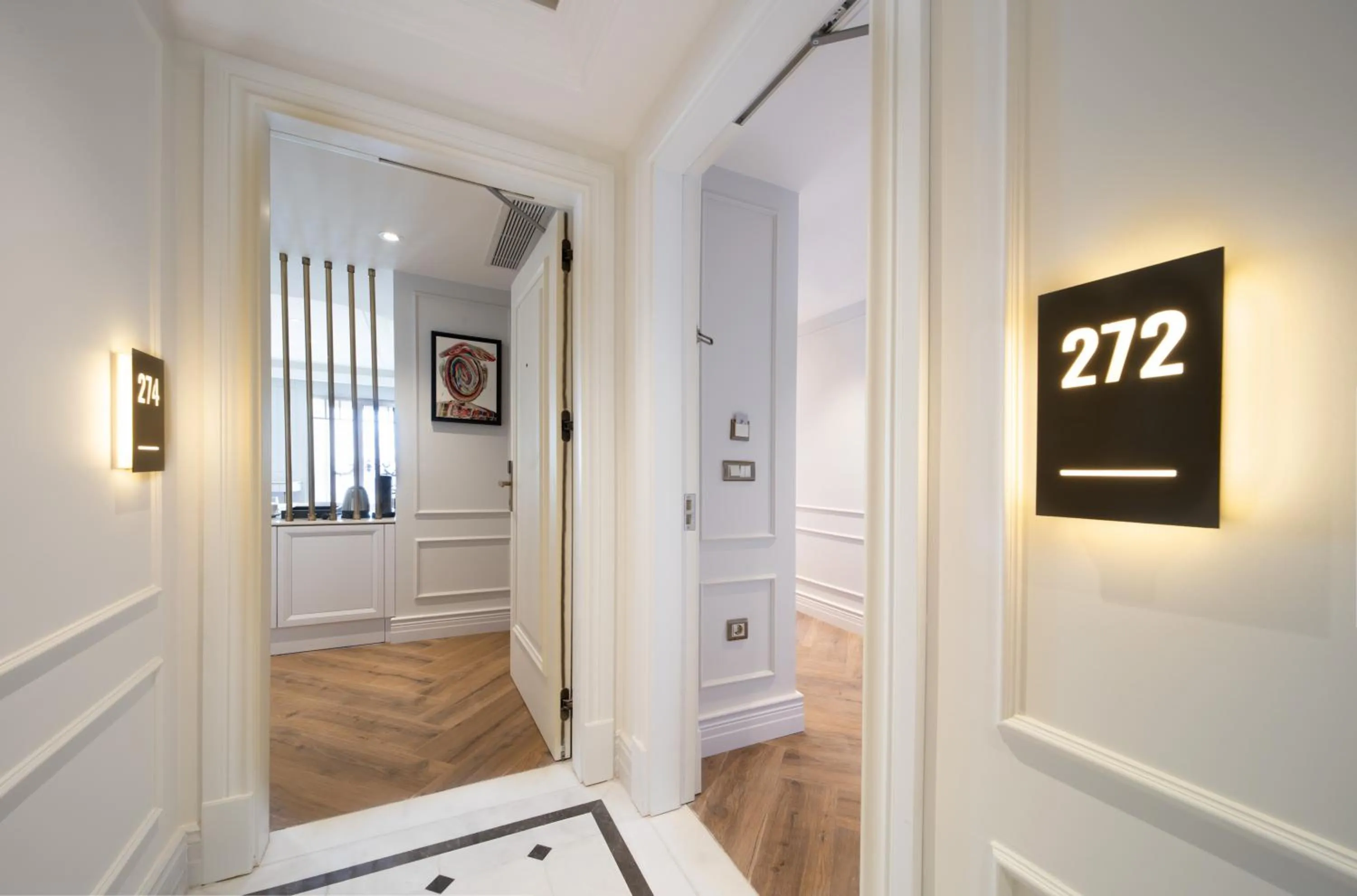 Floor plan in Mula Hotel