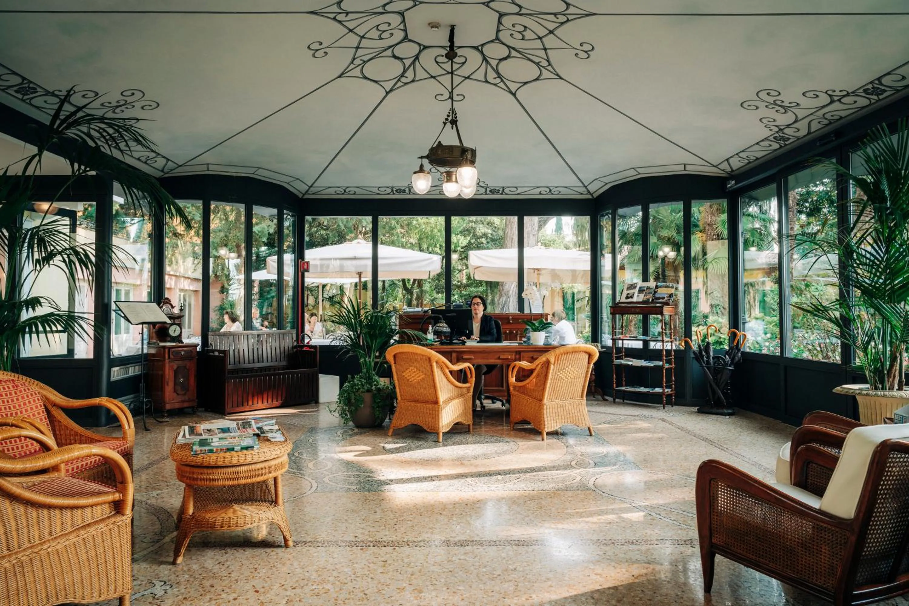 Lobby or reception in Villa Sofia Hotel