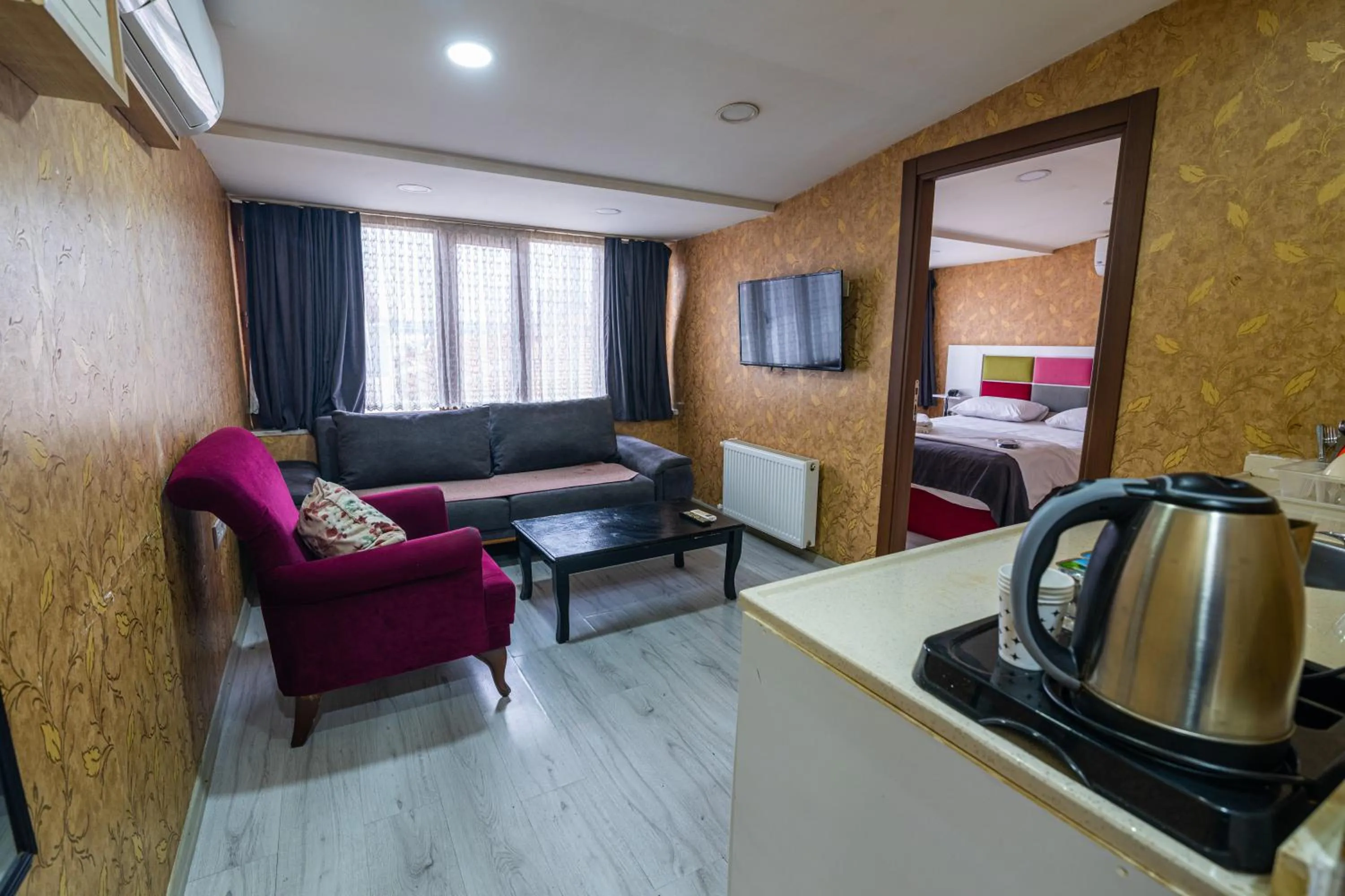 Bed in İmza Hotel Suite