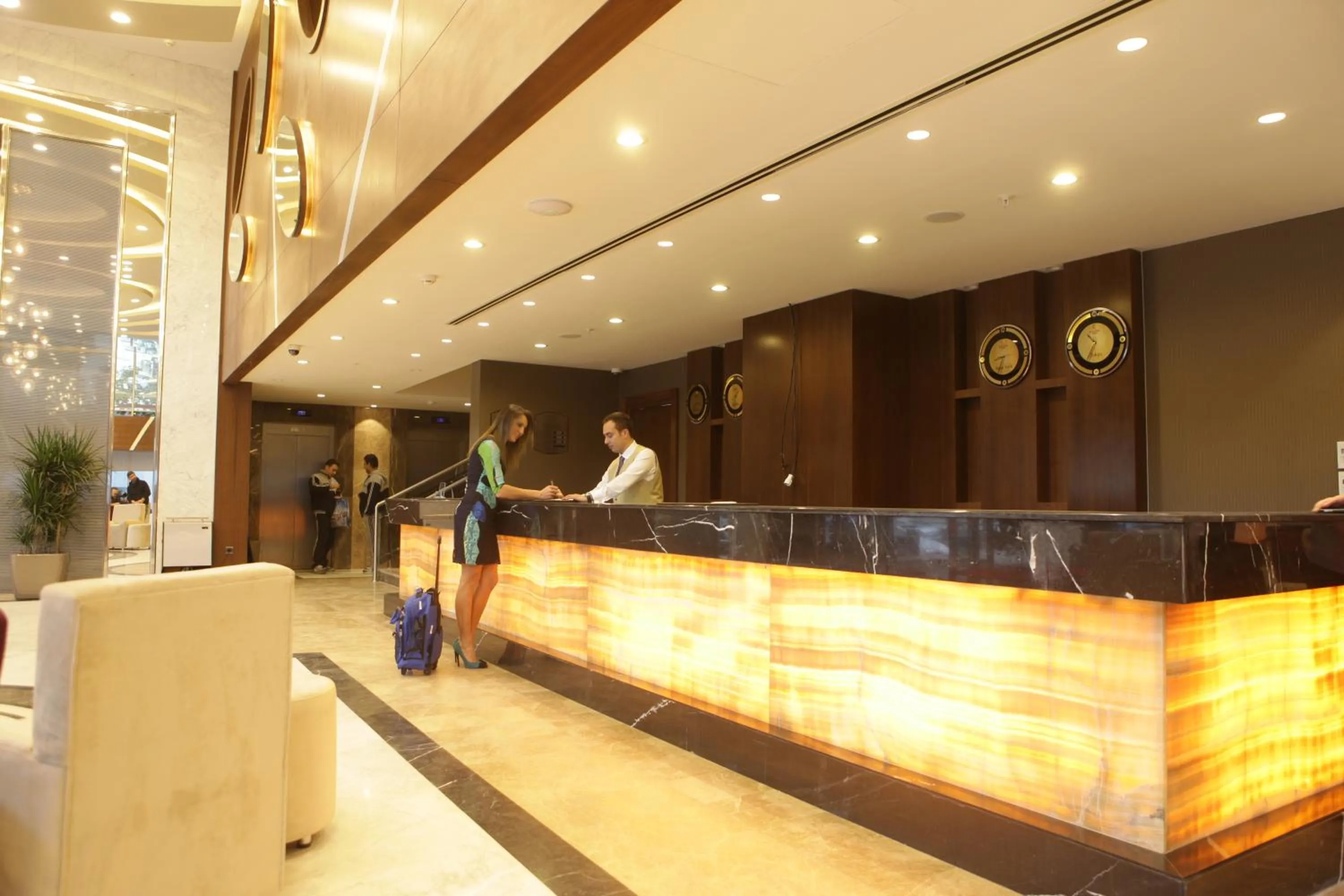 Lobby or reception in Sirin Park Hotel