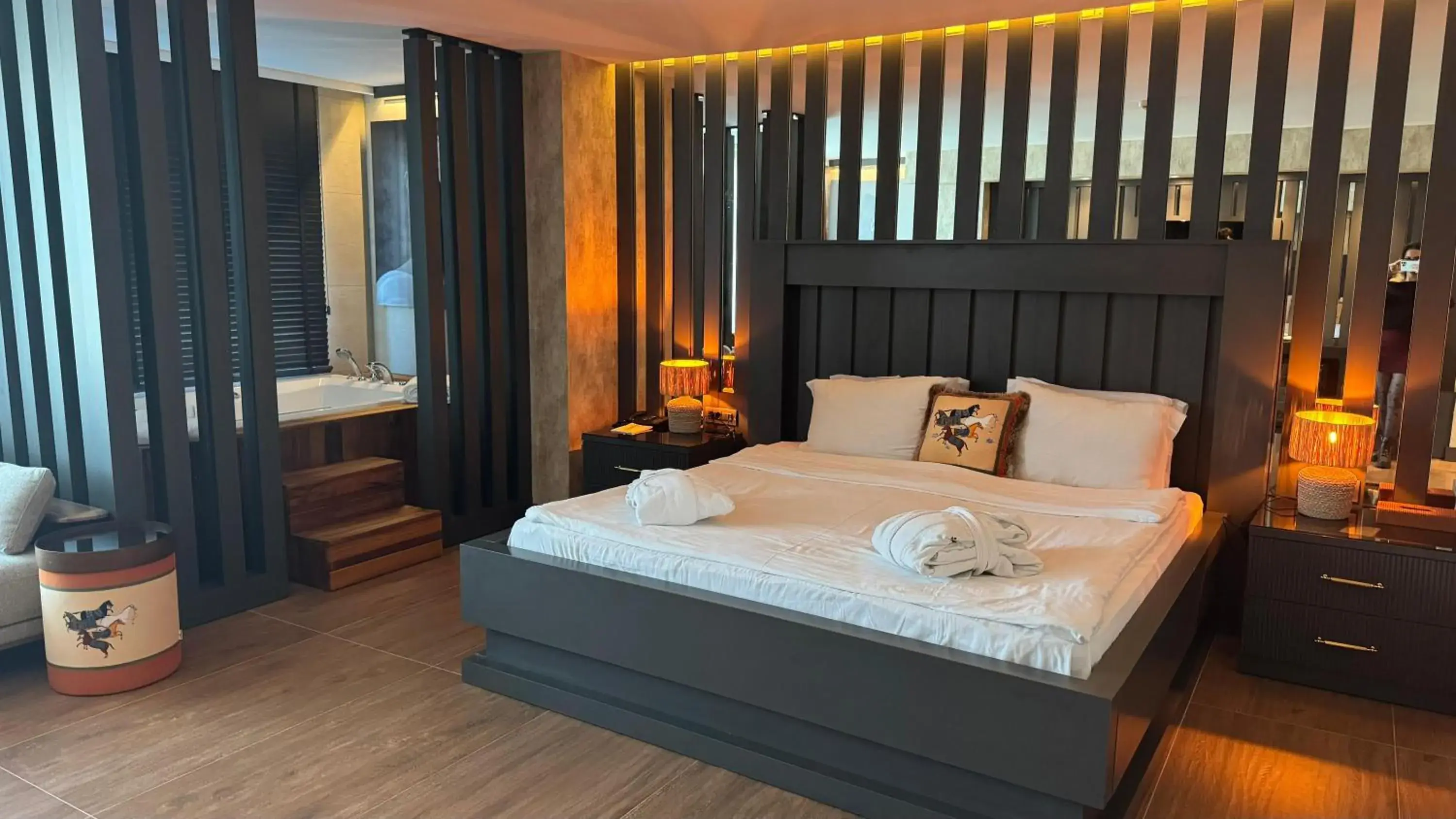 Bed in Sirin Park Hotel Bed in Sirin Park Hotel