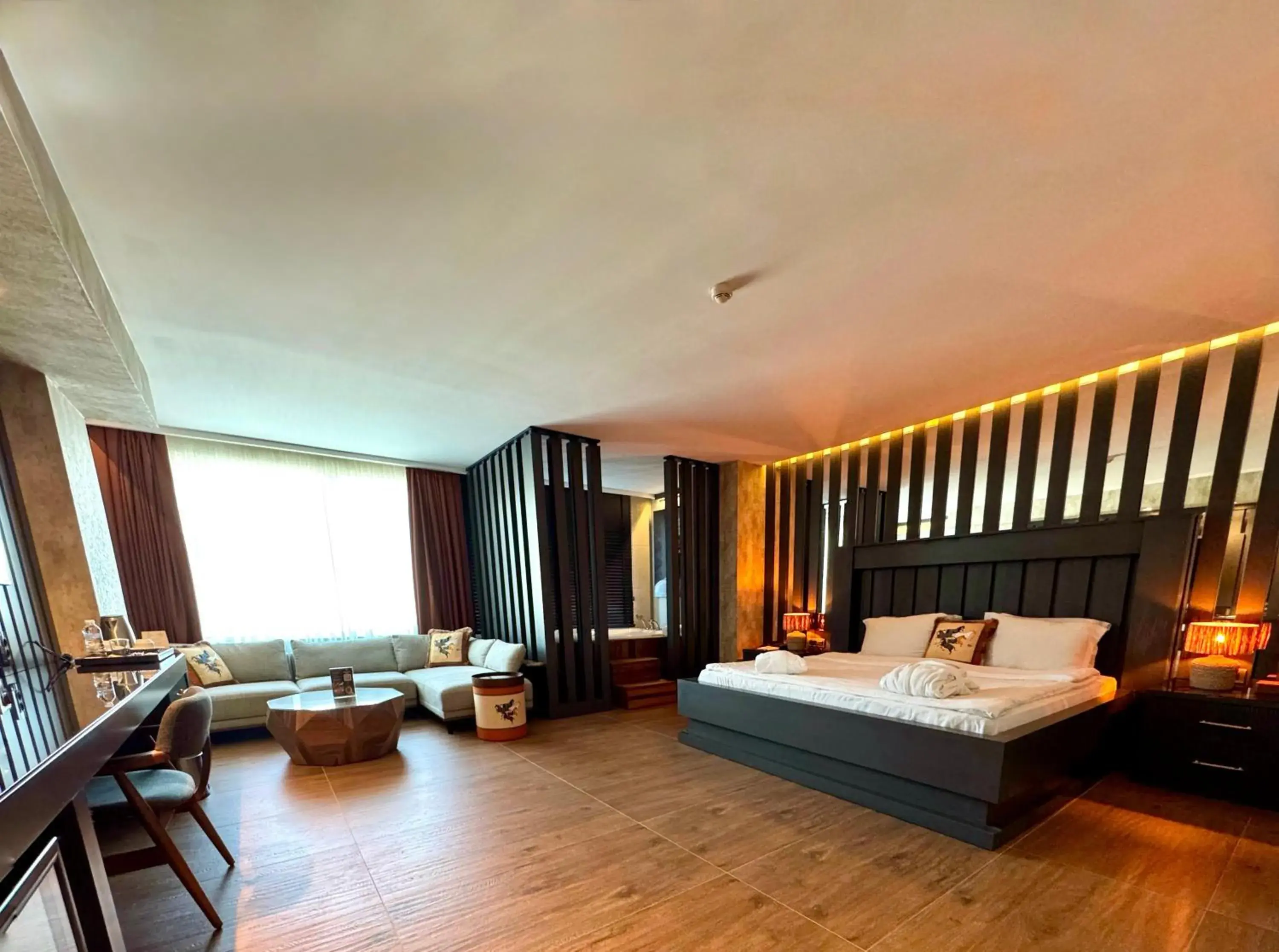 Bed in Sirin Park Hotel Bed in Sirin Park Hotel