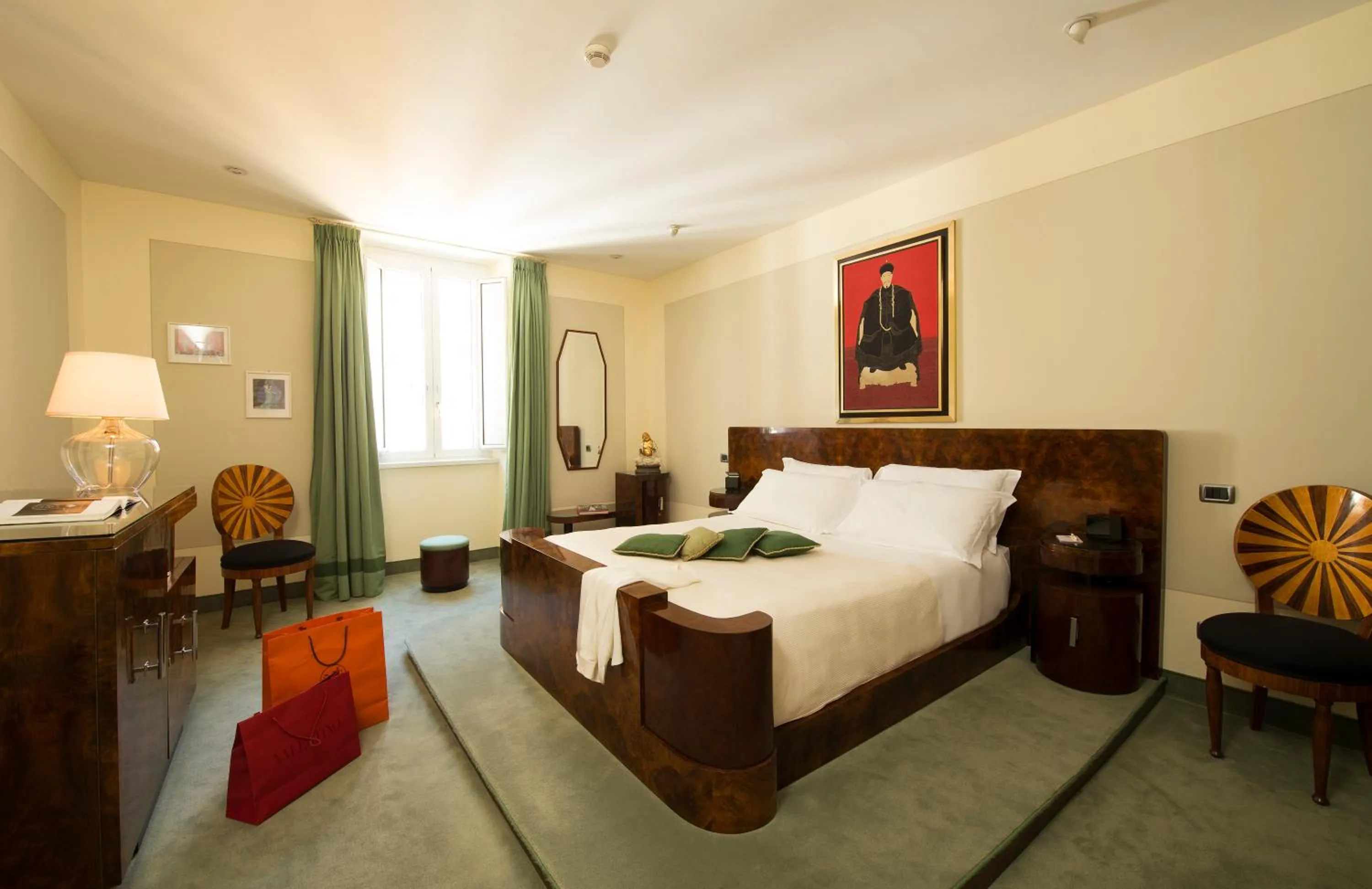 Bedroom, Bed in Hotel Gregoriana