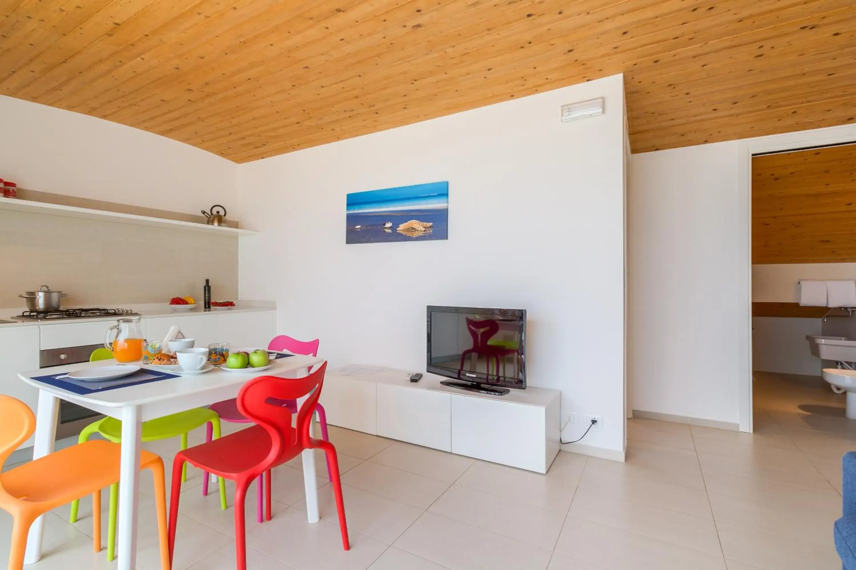 Living room, Dining Area in Appartamenti Sud Est