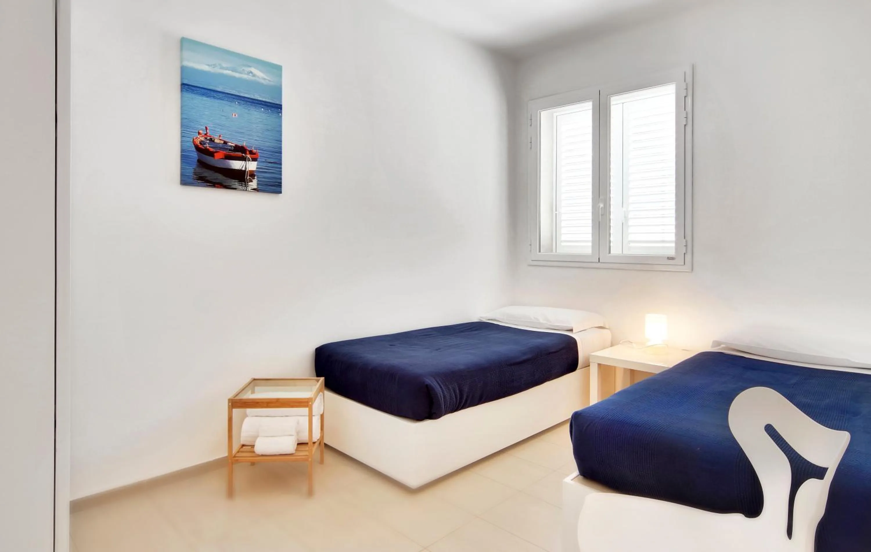 Bedroom, Bed in Appartamenti Sud Est