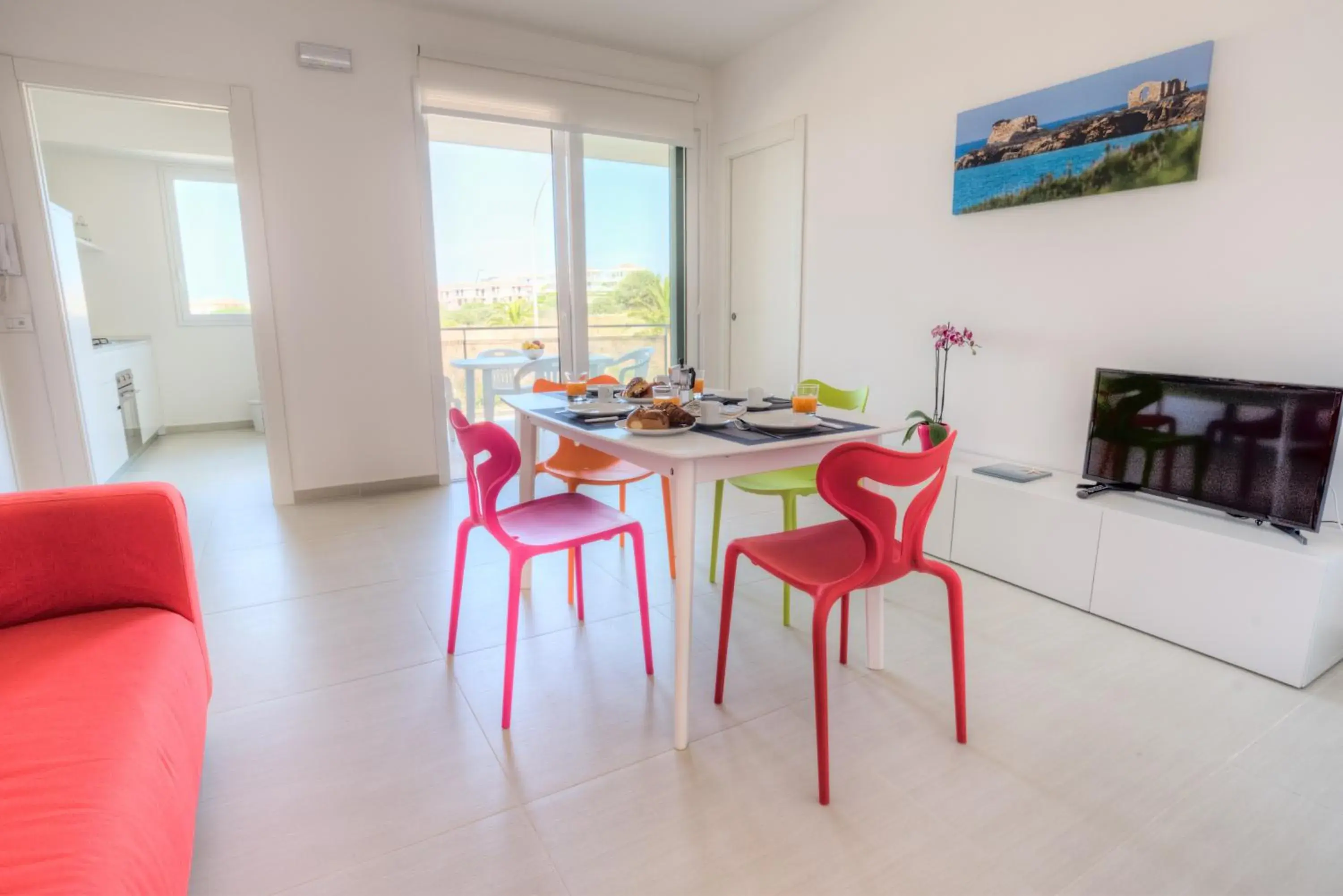 Living room, Dining Area in Appartamenti Sud Est