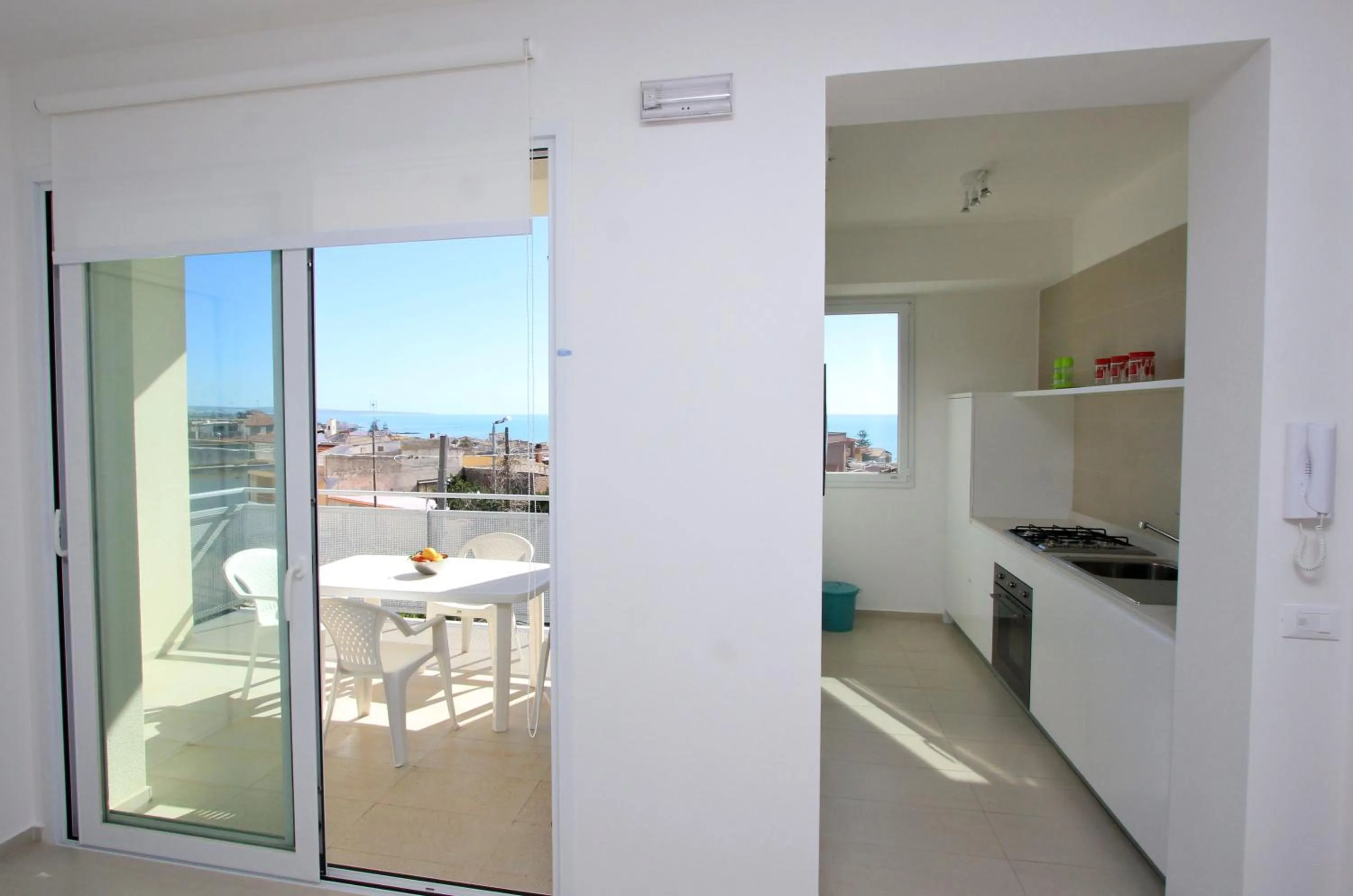 Kitchen or kitchenette in Appartamenti Sud Est