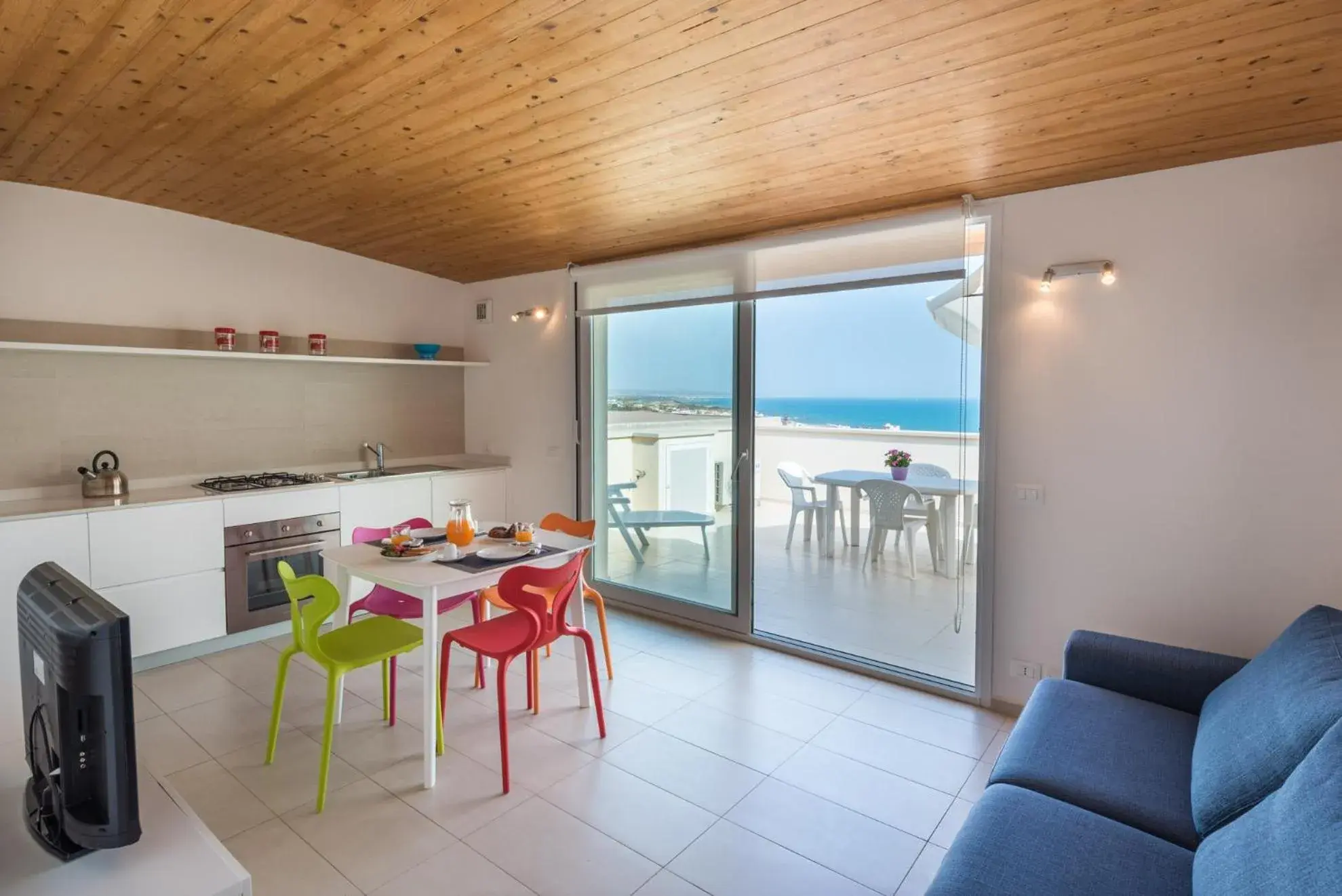 Living room, Dining Area in Appartamenti Sud Est