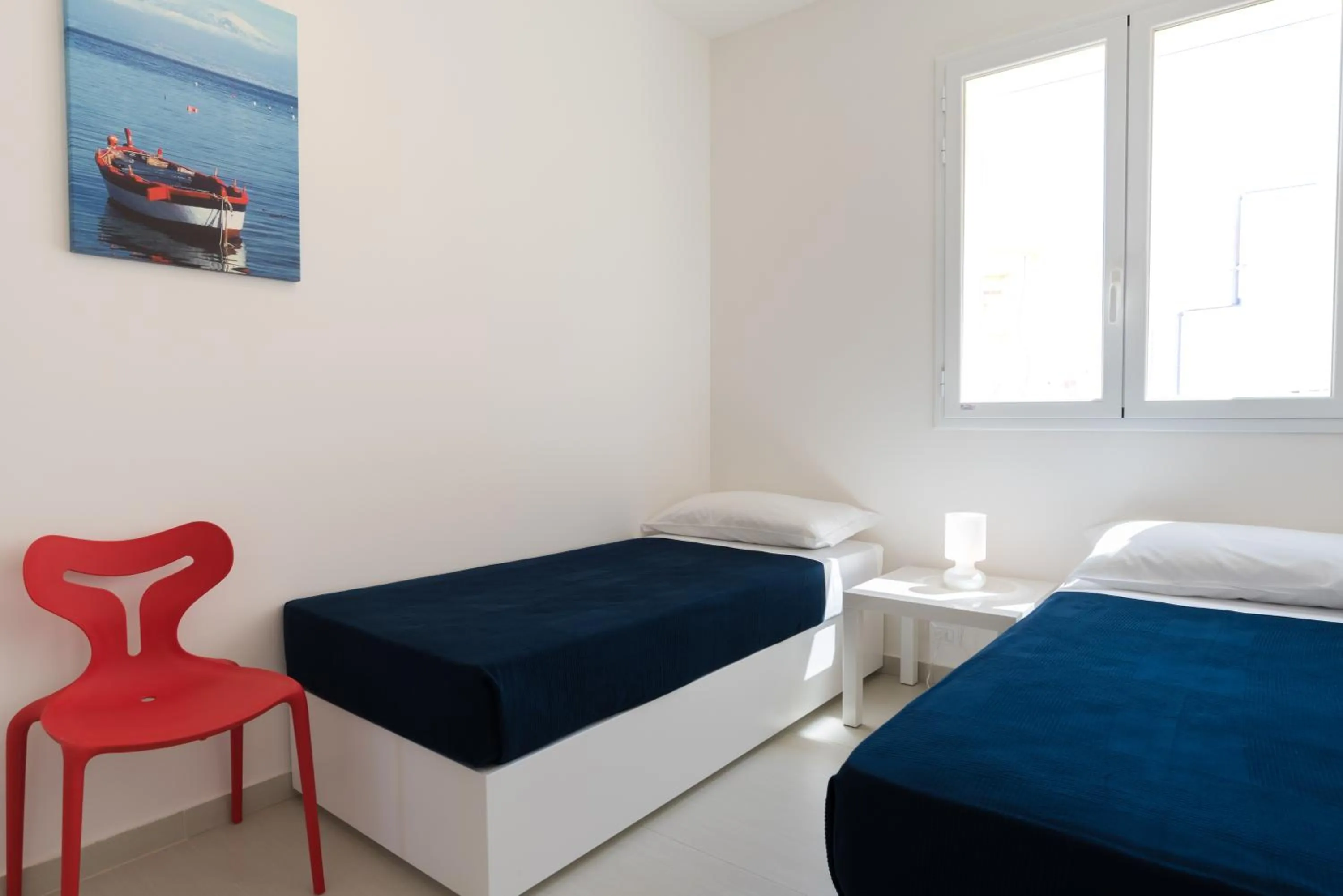 Bedroom, Bed in Appartamenti Sud Est