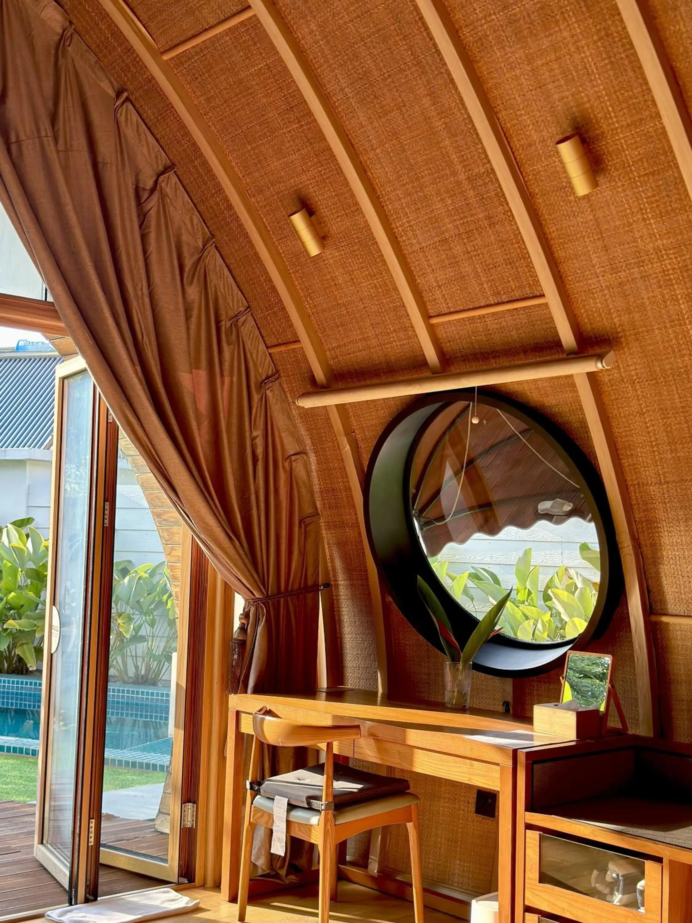 View (from property/room) in Found Mansion