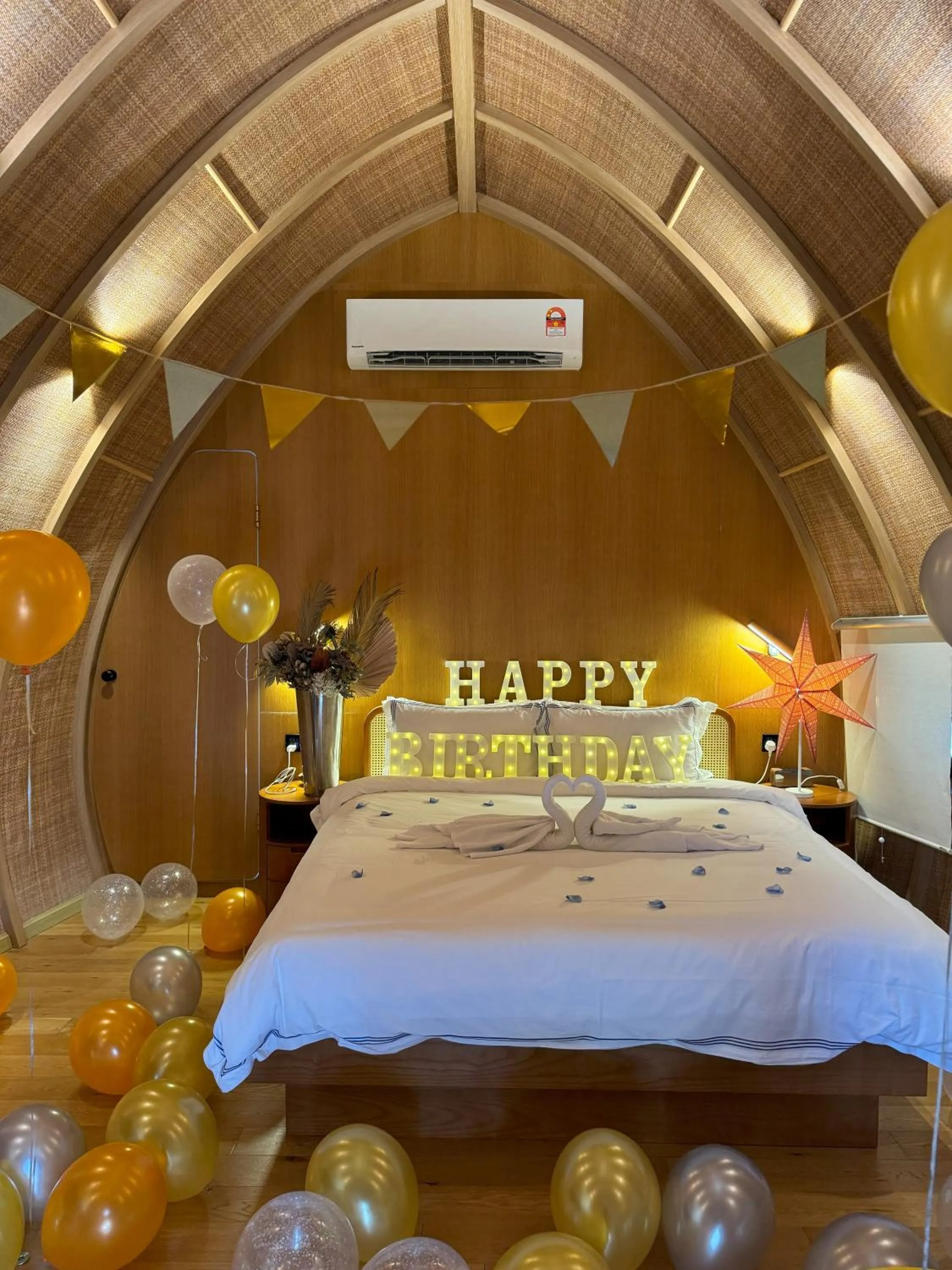 Bedroom, Bed in Found Mansion