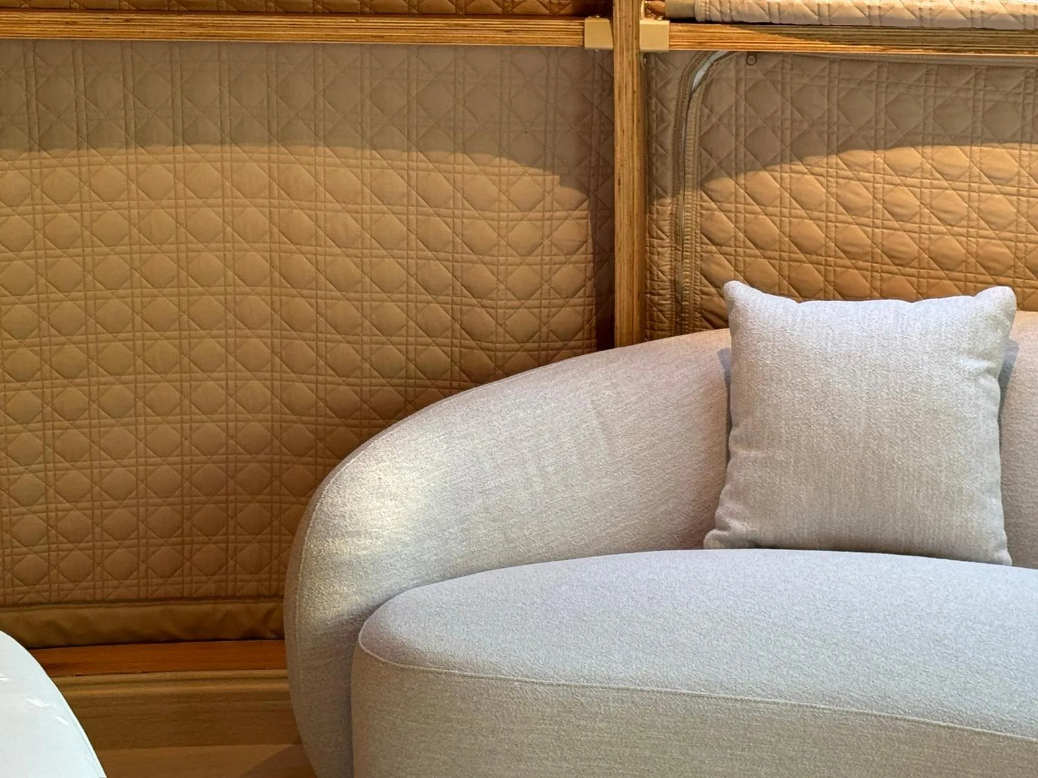 Seating area, Bed in Found Mansion