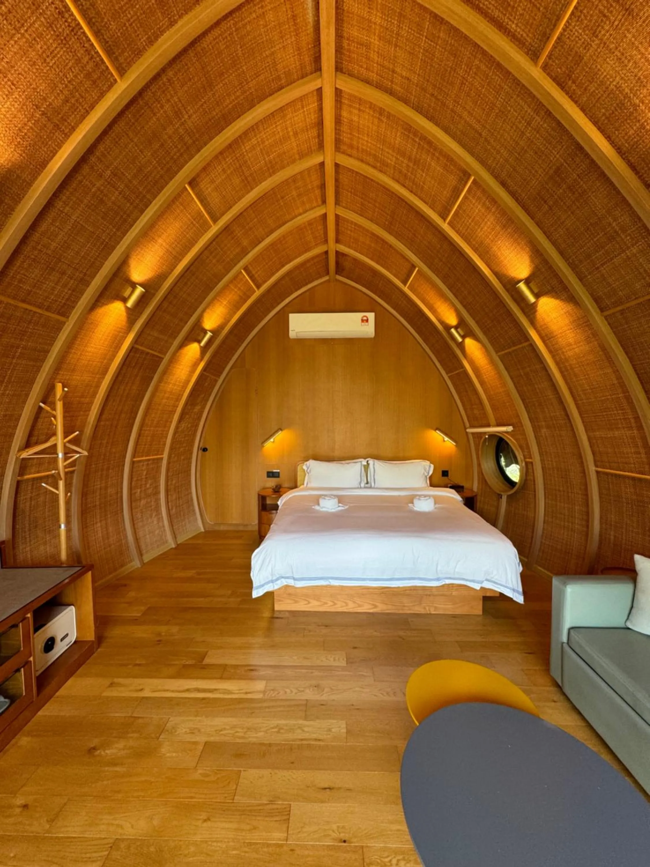 Bedroom, Bed in Found Mansion