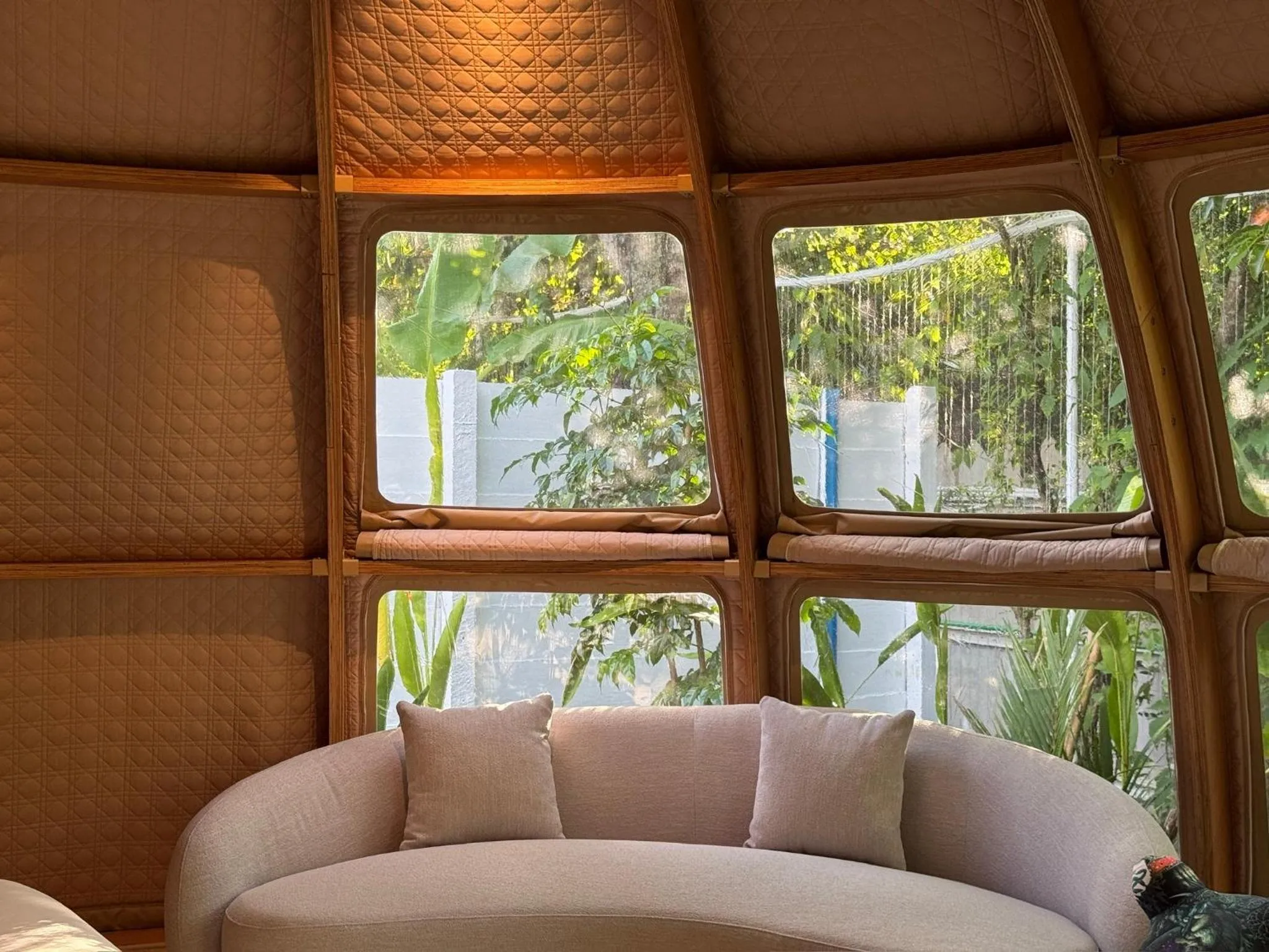 Seating area in Found Mansion