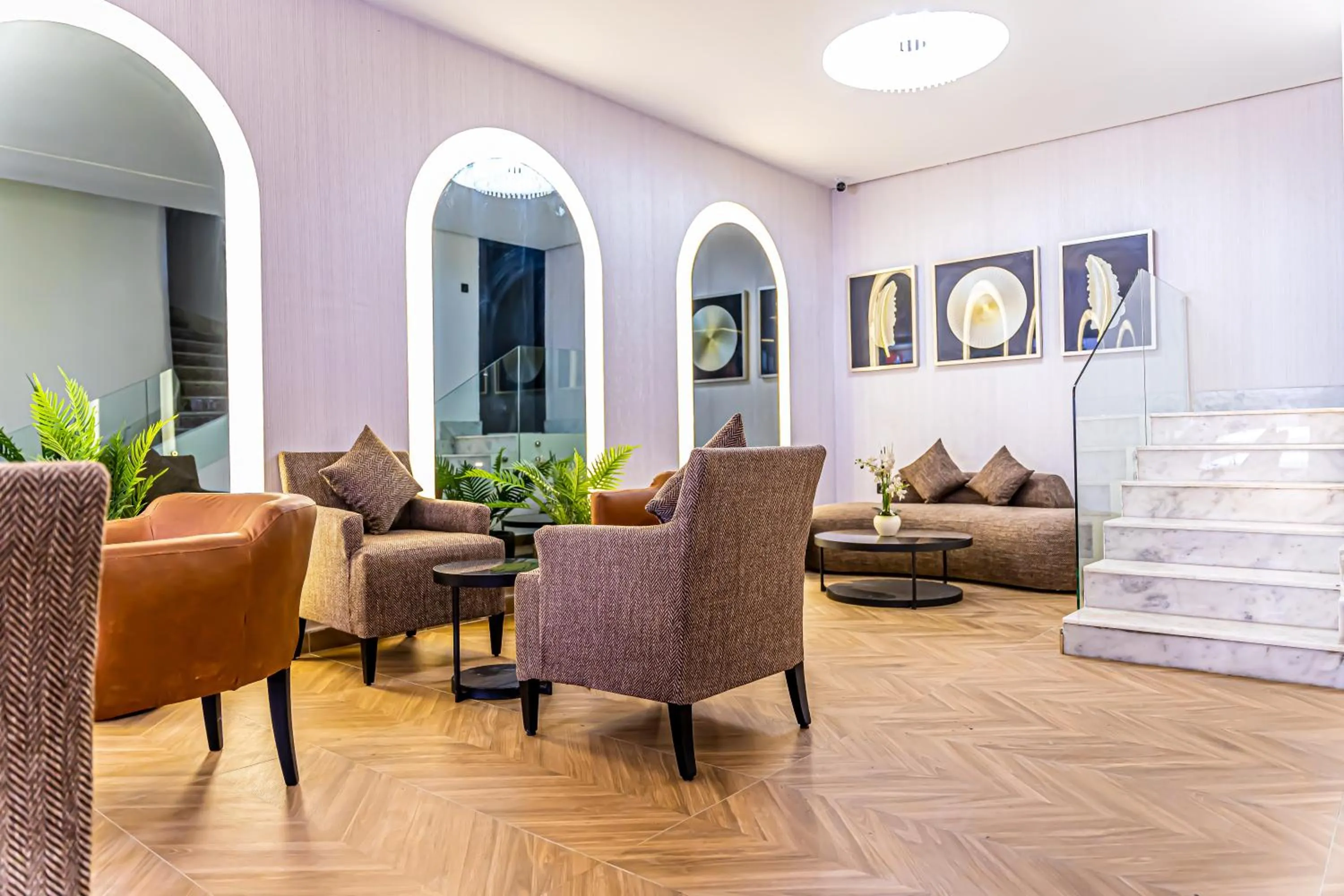 Lobby or reception in Hotel Les Ambassadeurs