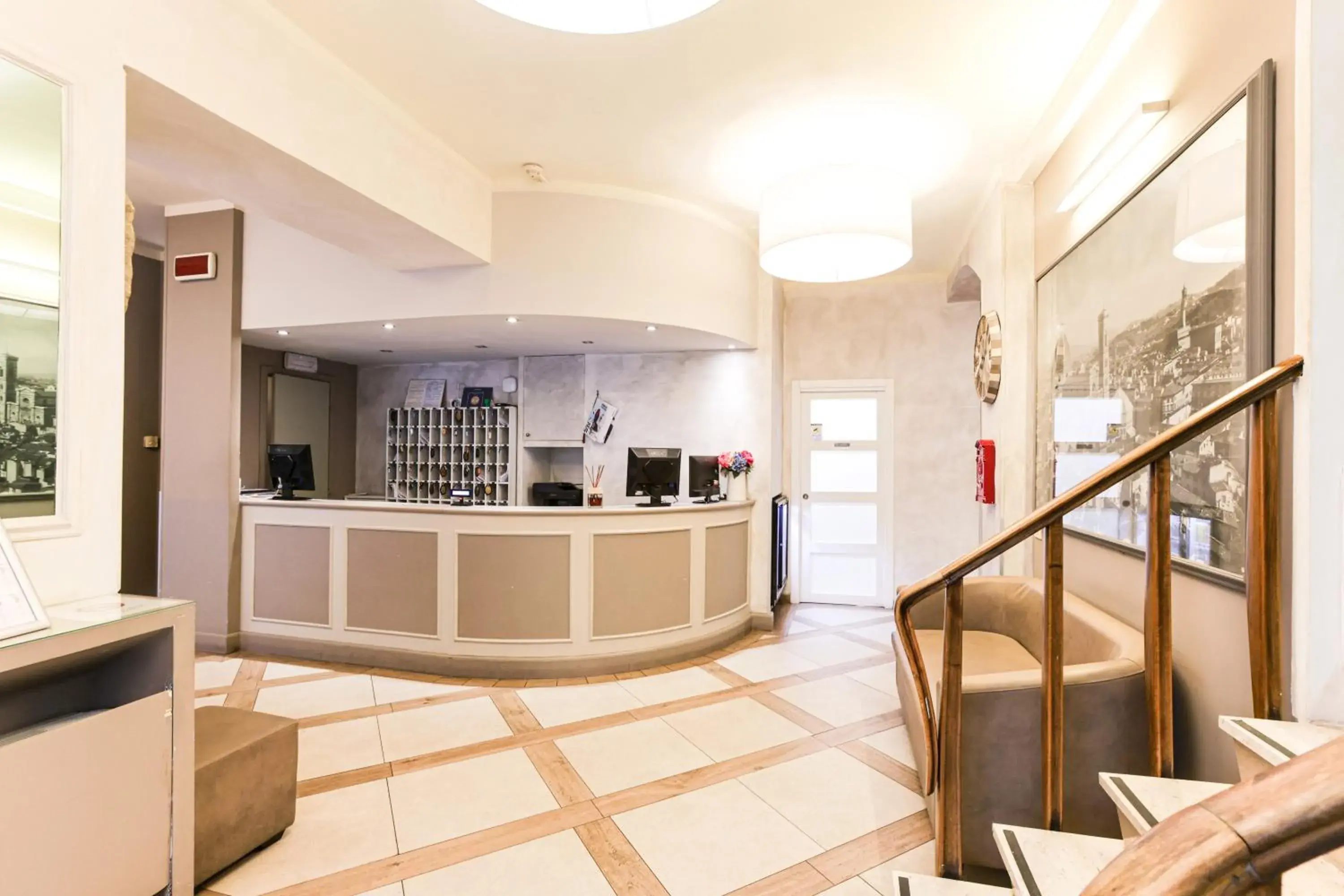 Lobby or reception in Albergo Firenze Lobby or reception in Albergo Firenze