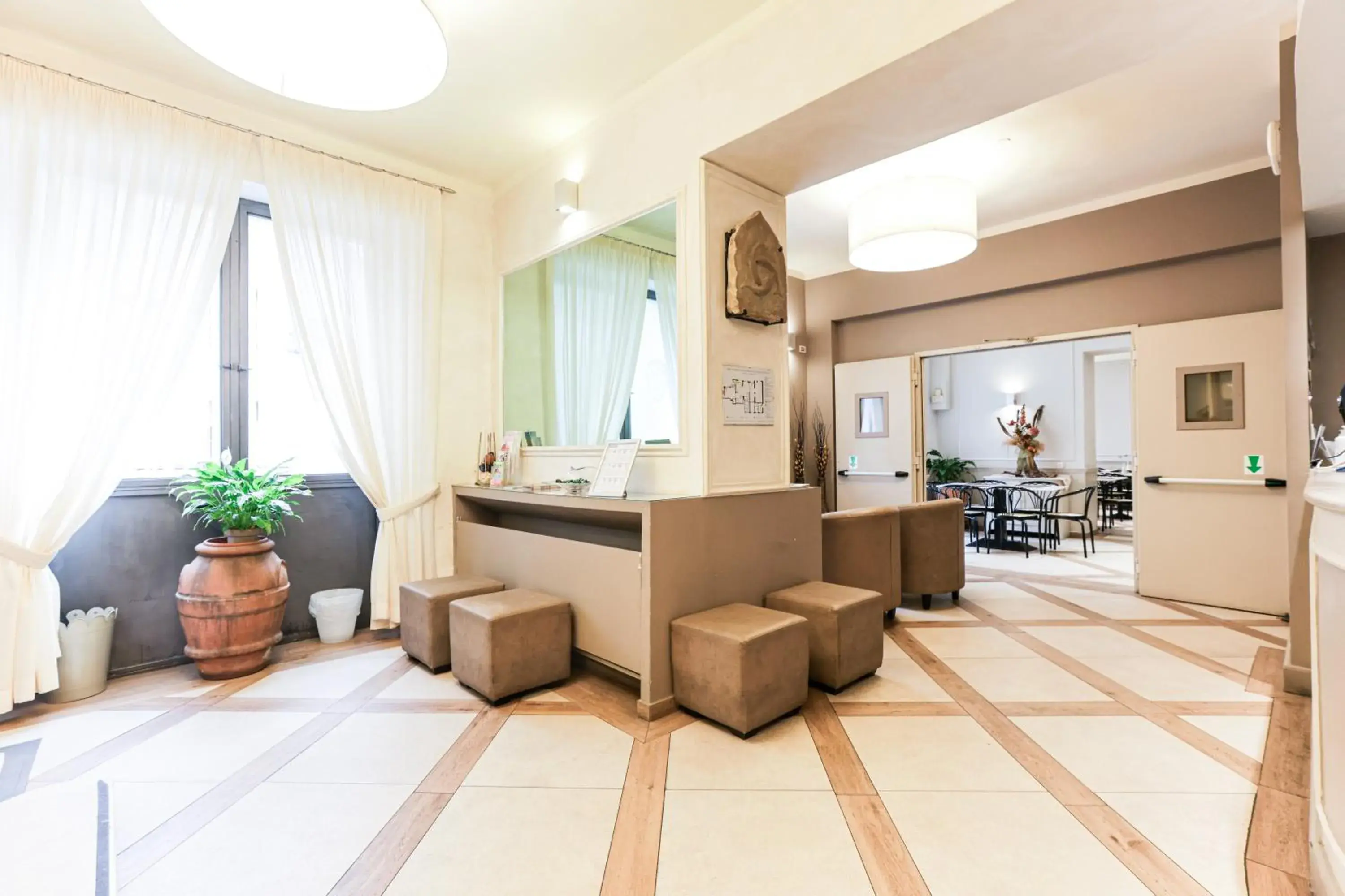 Lobby or reception in Albergo Firenze Lobby or reception in Albergo Firenze