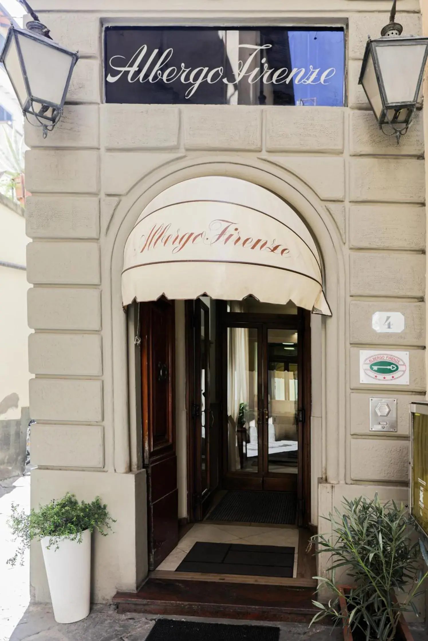 Facade/entrance in Albergo Firenze Facade/entrance in Albergo Firenze