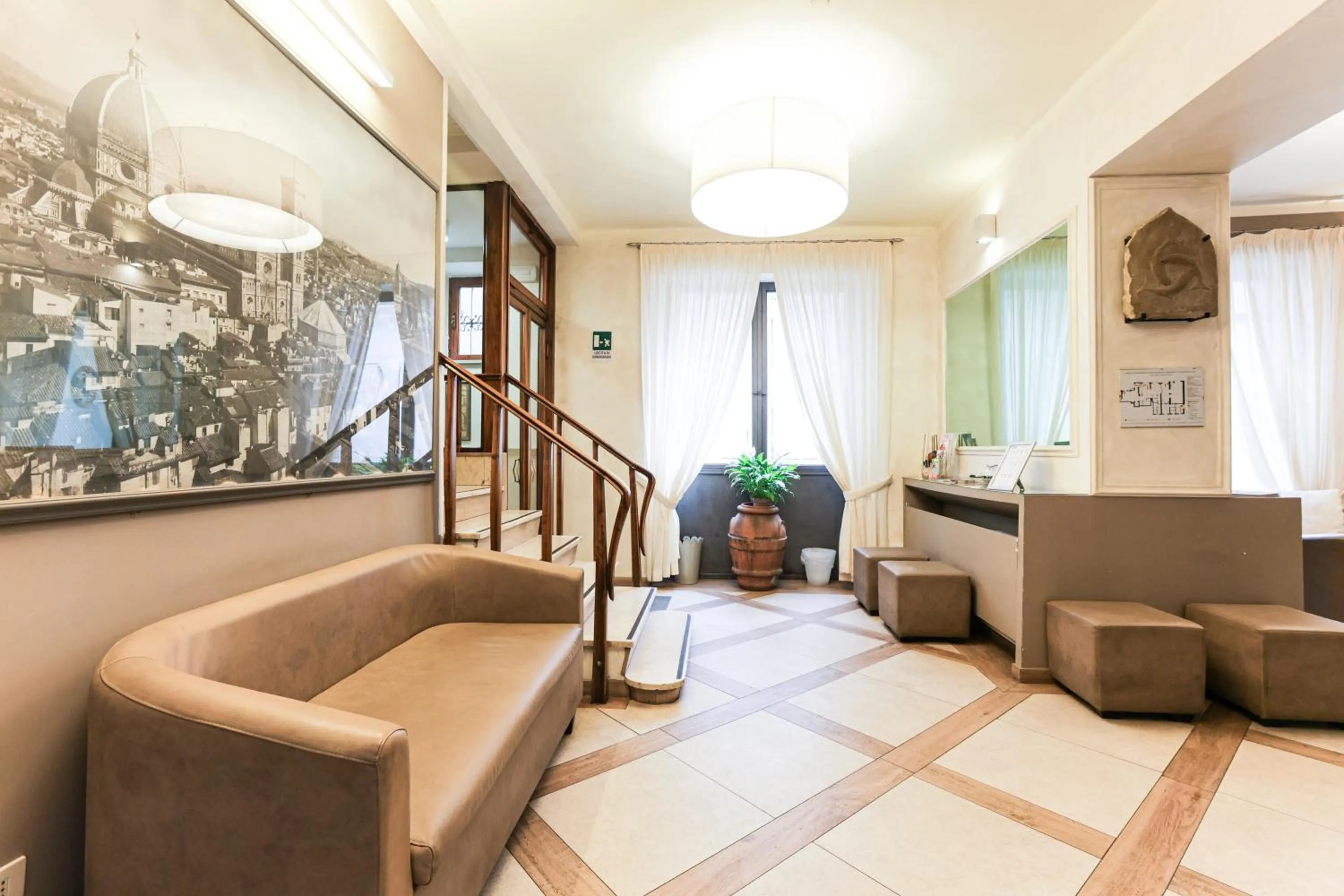 Lobby or reception in Albergo Firenze