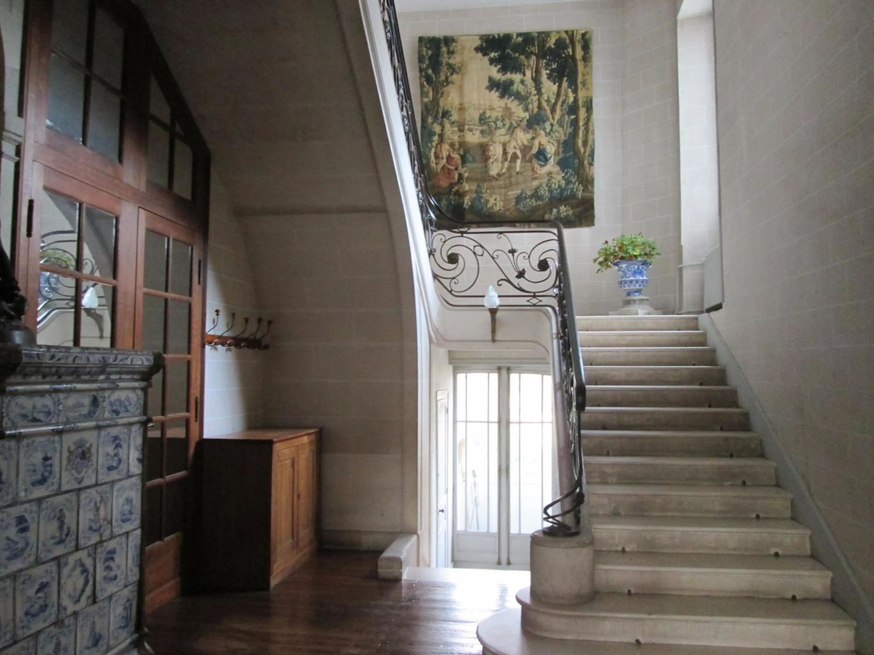 Lobby or reception in Chambre d'Hôtes Marchand