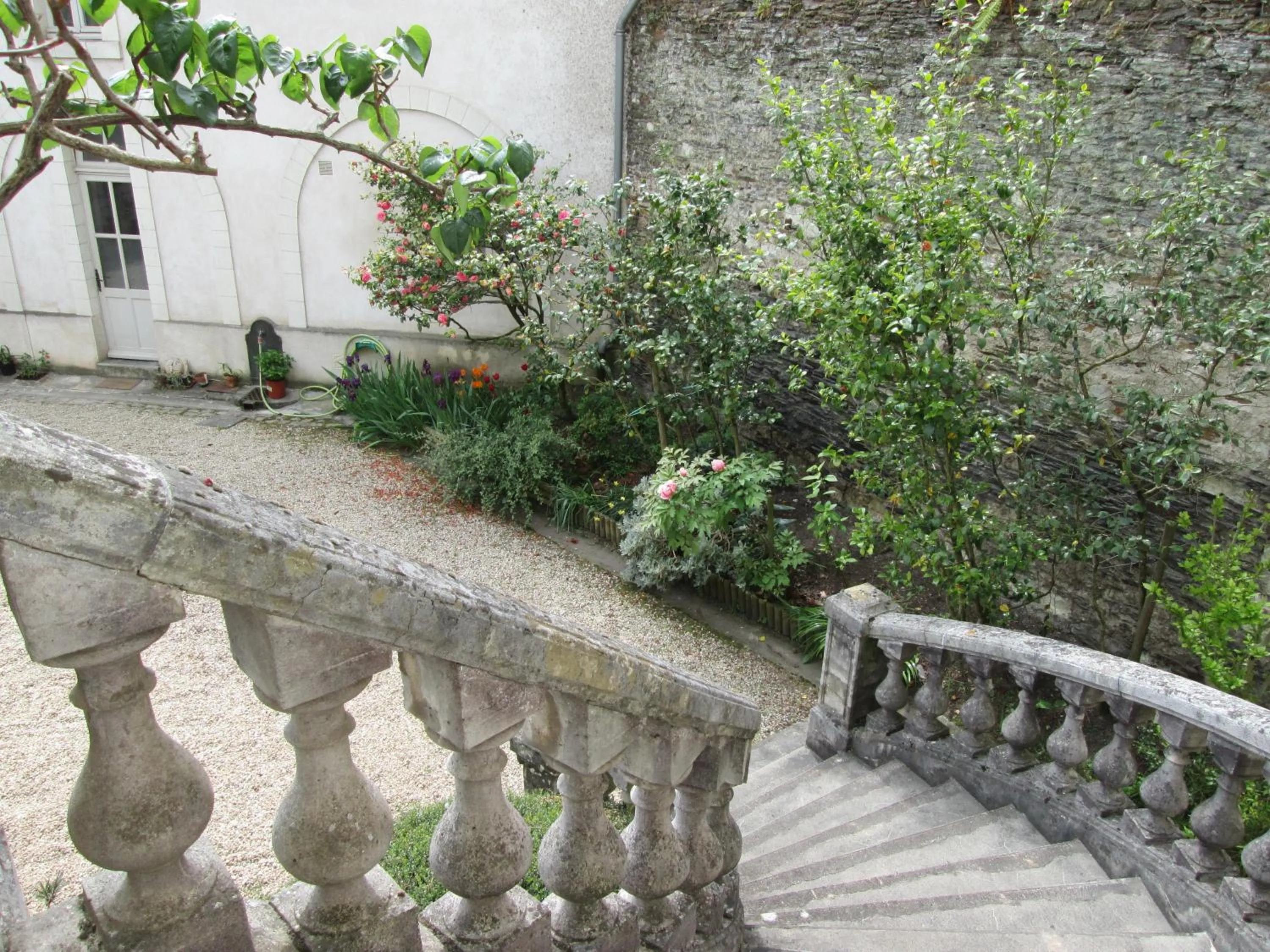 Garden in Chambre d'Hôtes Marchand