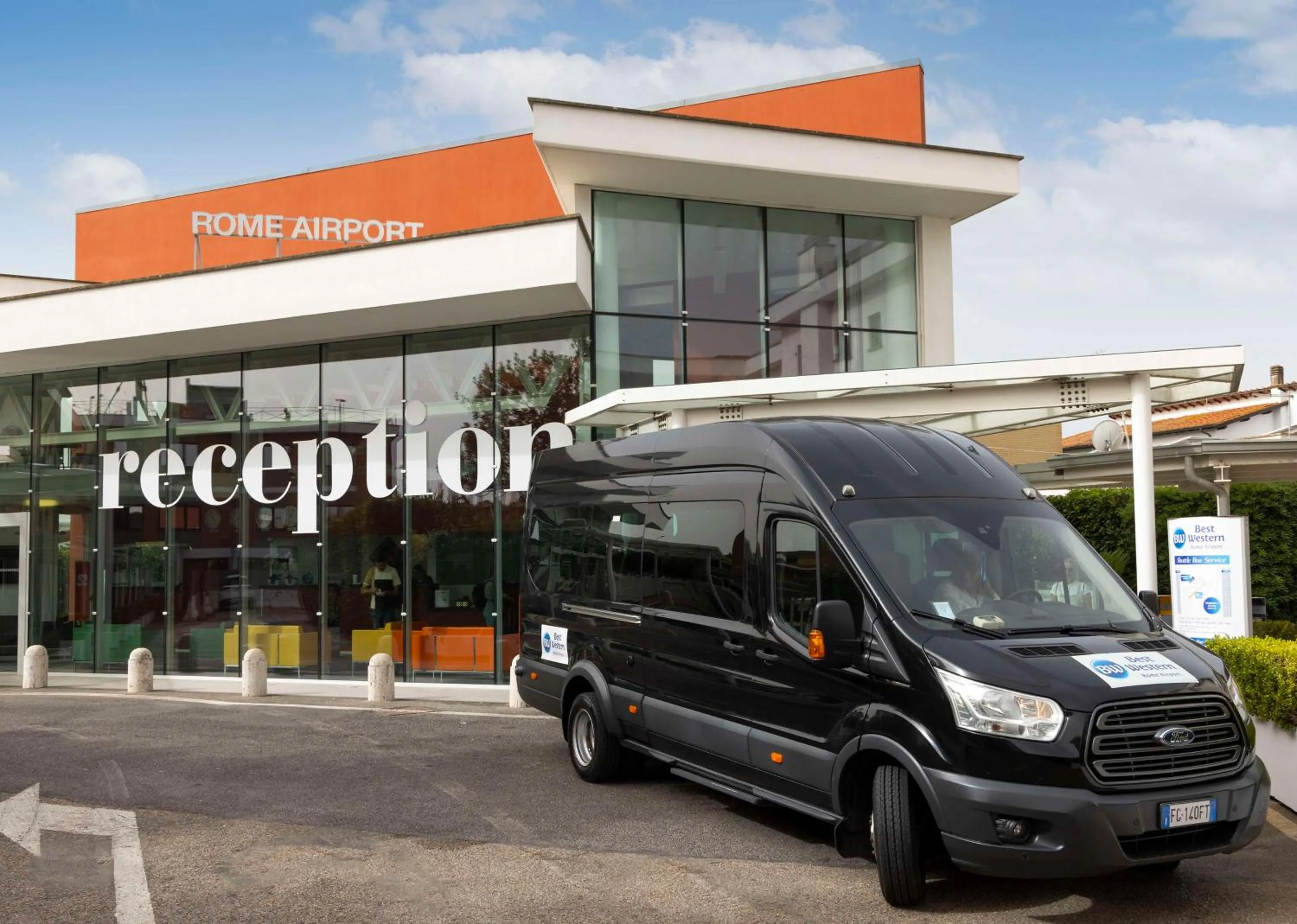 shuttle in Best Western Hotel Rome Airport