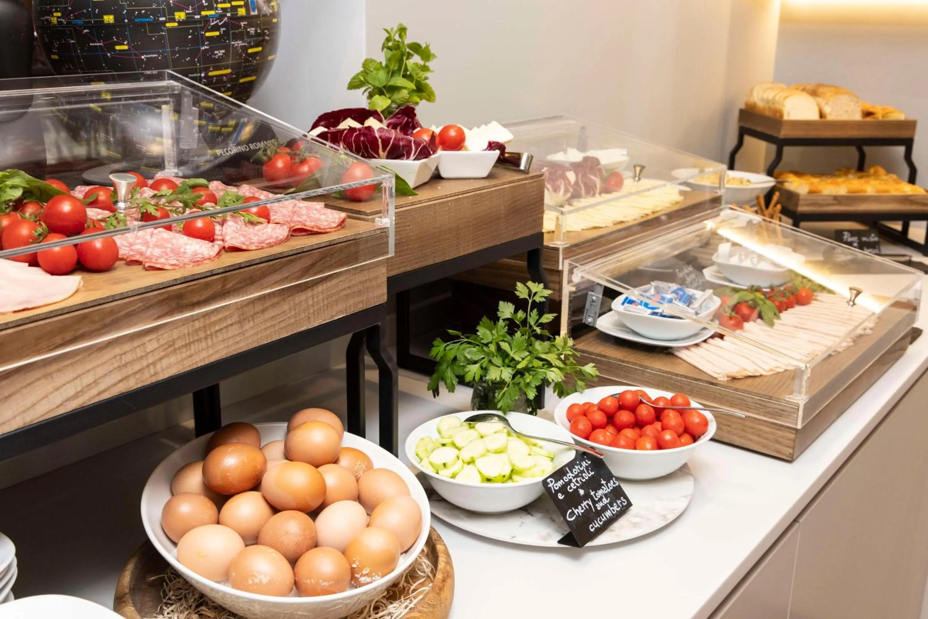 Restaurant/places to eat in Best Western Hotel Rome Airport