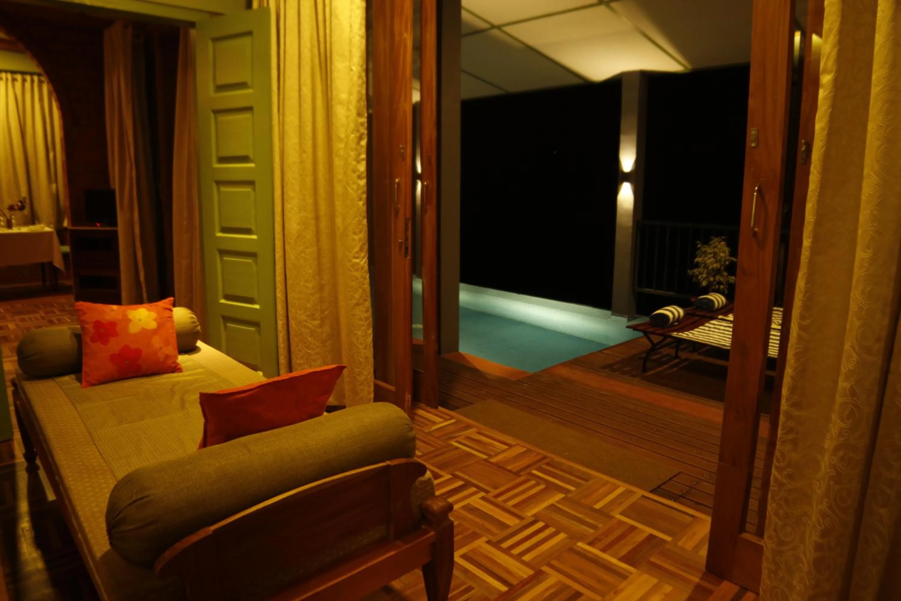 Pool view in SpiceTree Munnar