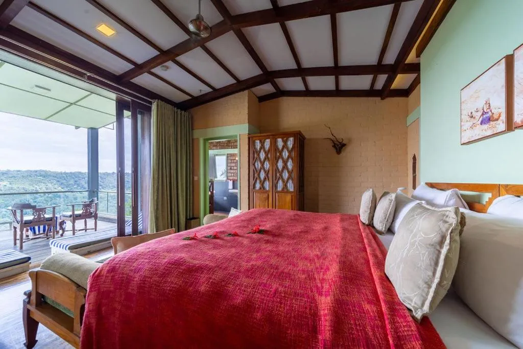 Bed in SpiceTree Munnar