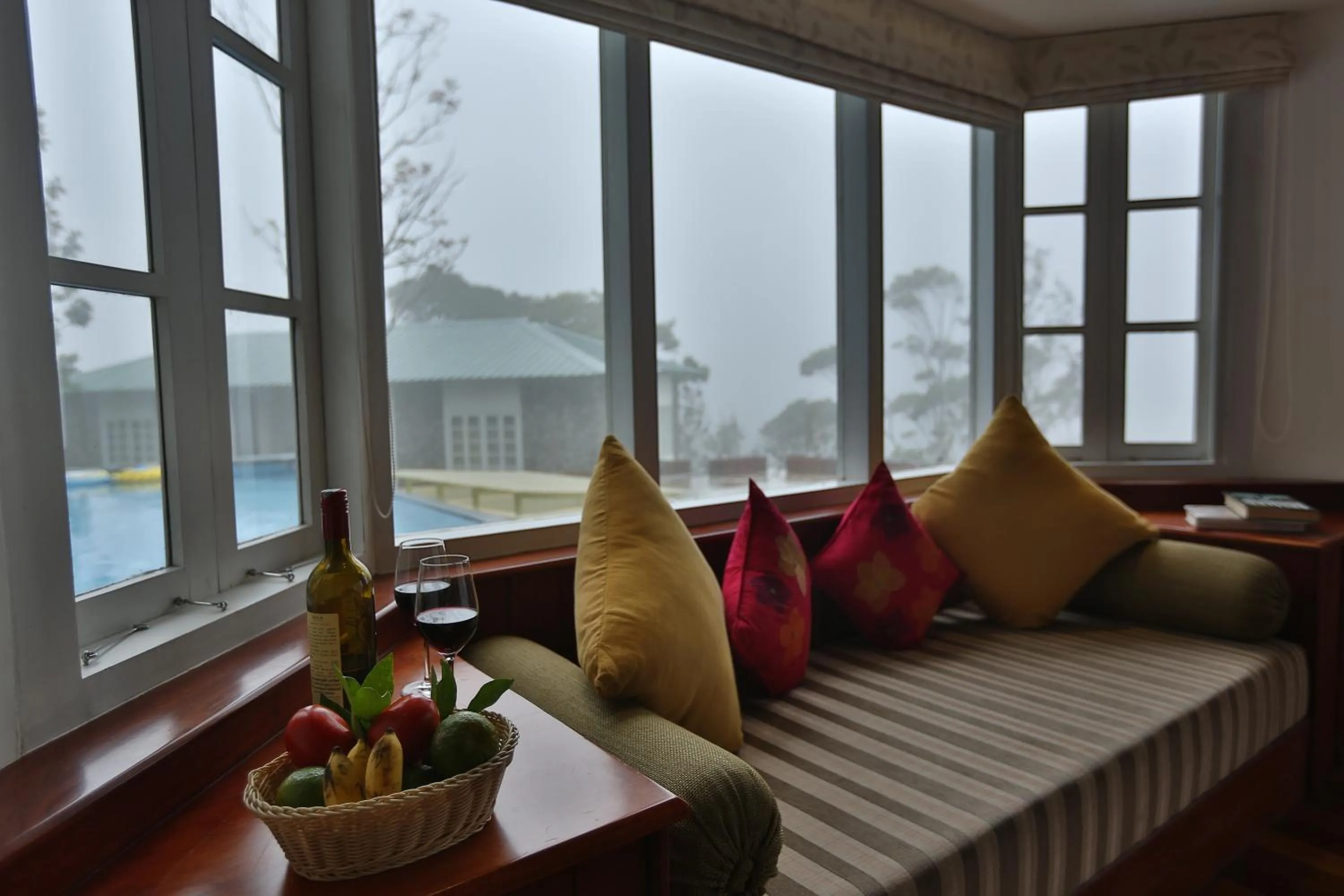 Pool view in SpiceTree Munnar