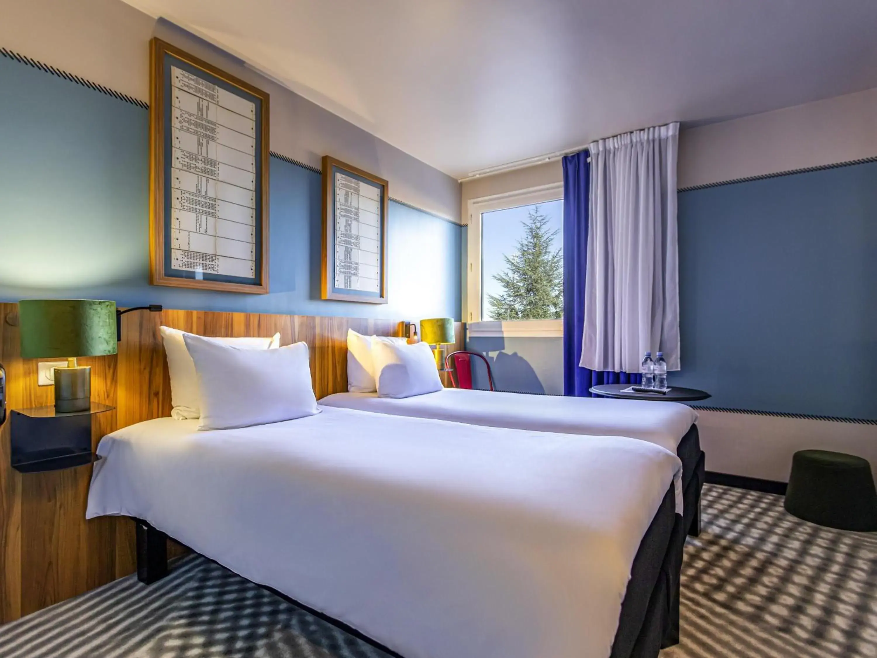 Bedroom, Bed in Ibis Styles St Etienne - Gare Chateaucreux Bedroom, Bed in Ibis Styles St Etienne - Gare Chateaucreux