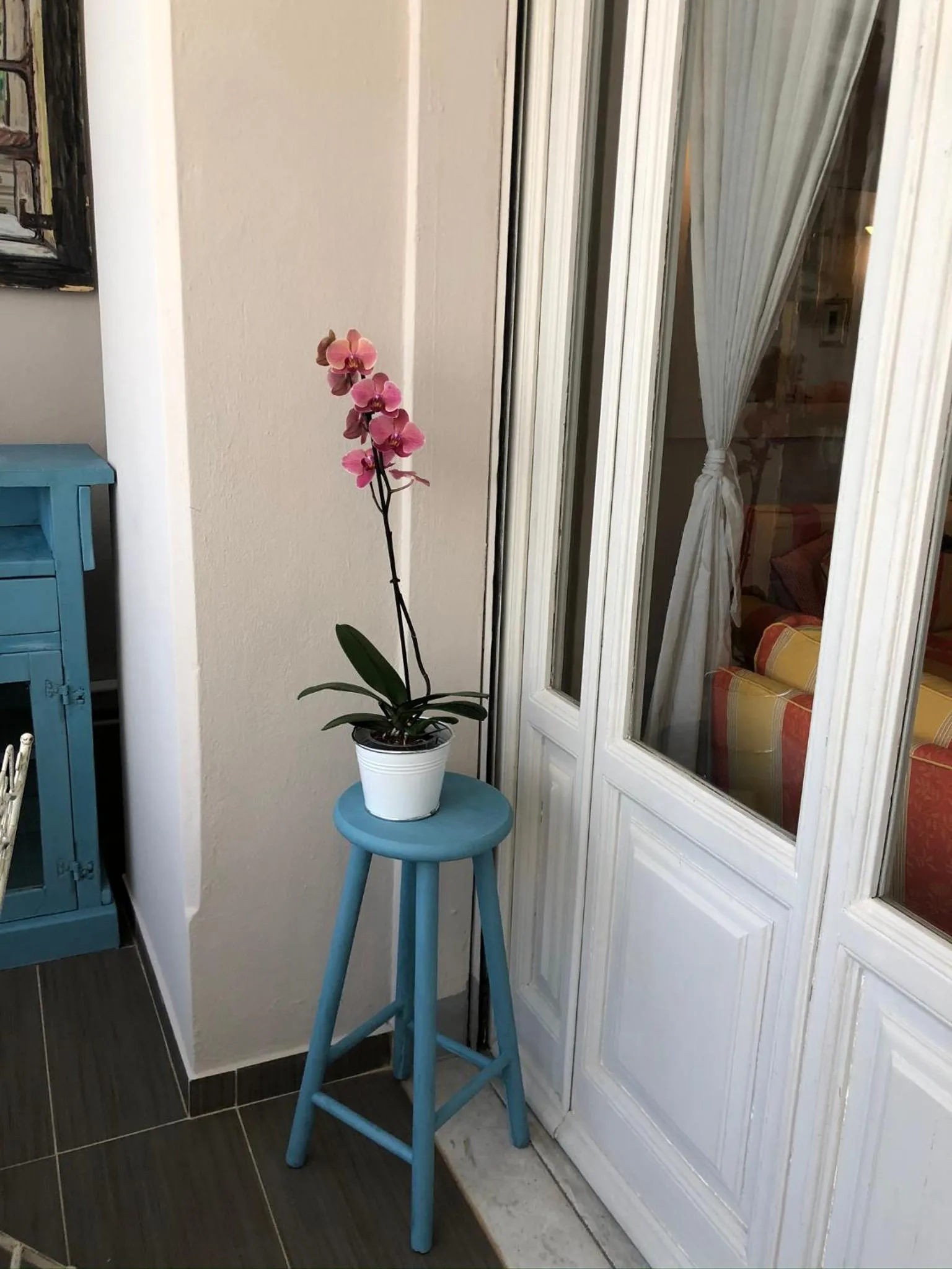 Decorative detail in Hotel Lukas Vegetarian & Vegan