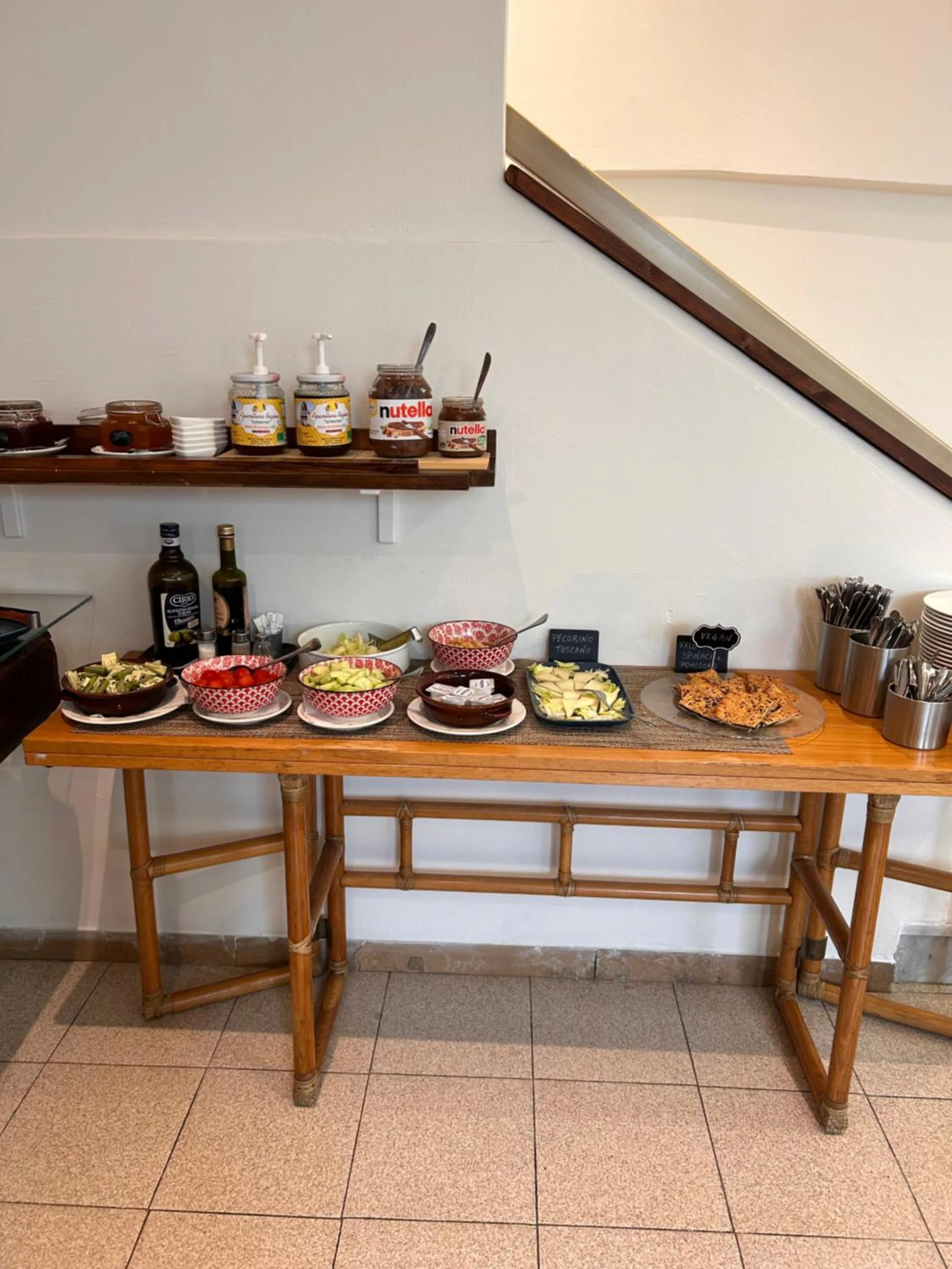 Breakfast in Hotel Lukas Vegetarian & Vegan