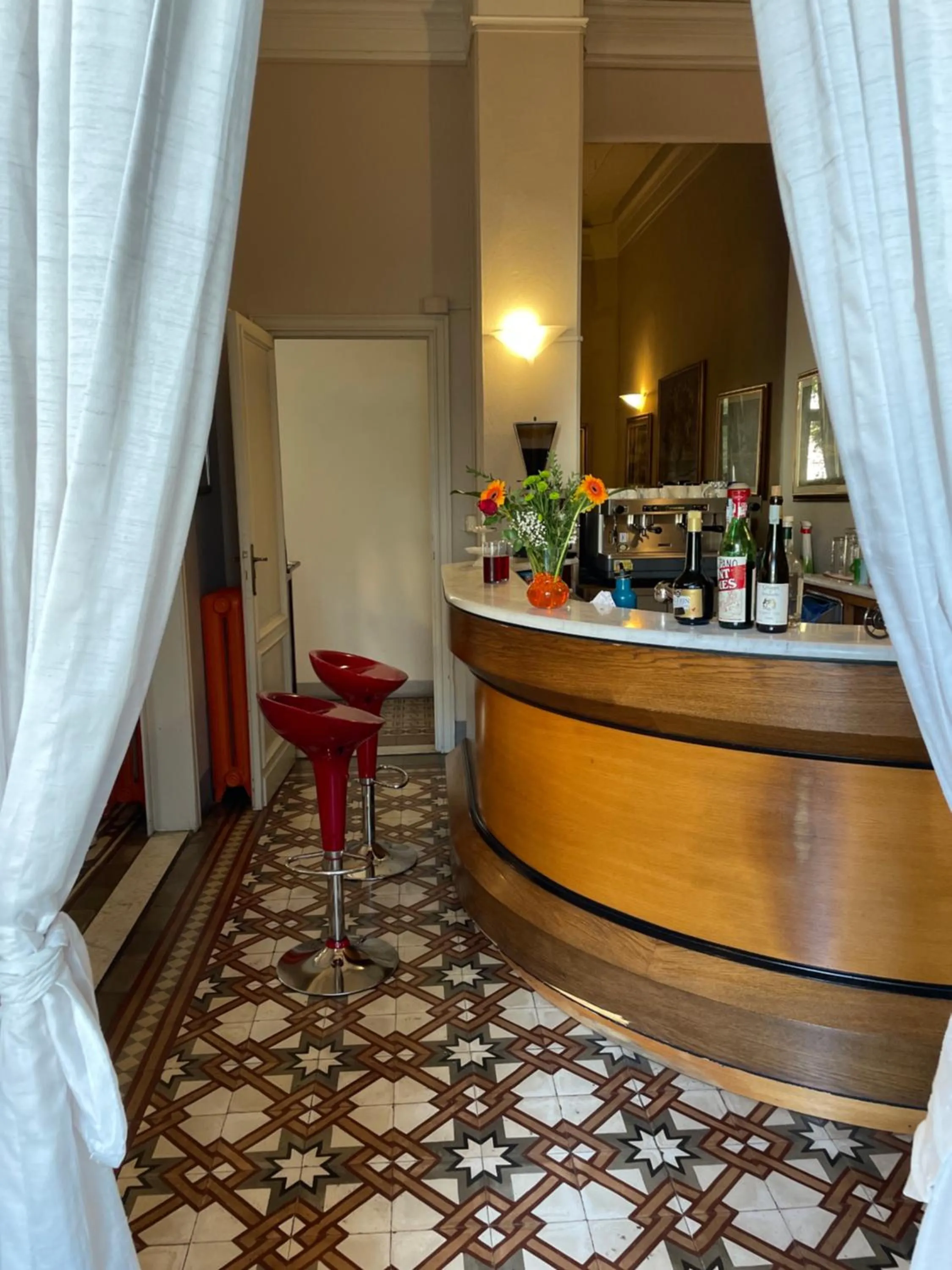 Lounge or bar in Hotel Lukas Vegetarian & Vegan