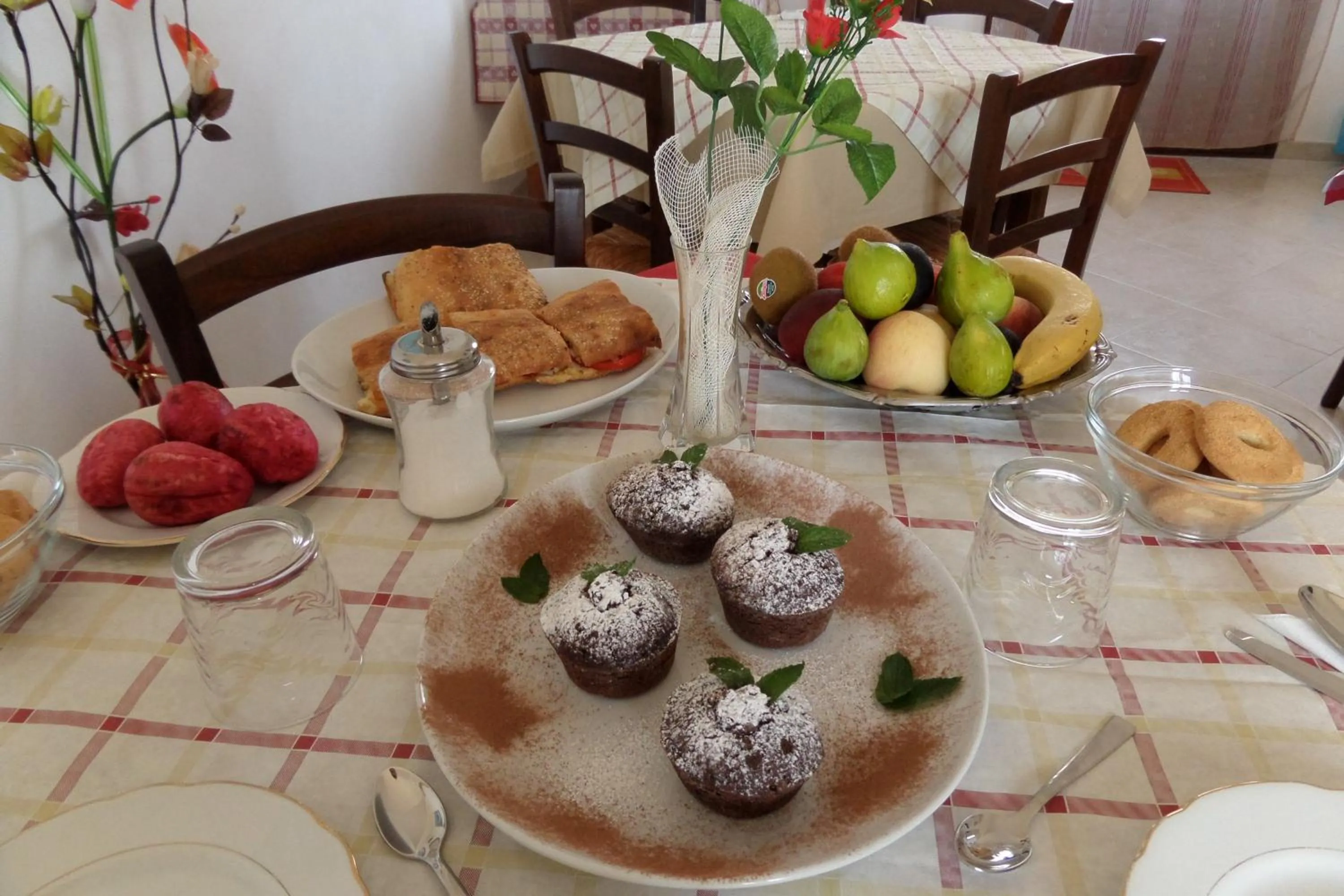 Communal lounge/ TV room in Baglio Bellavista